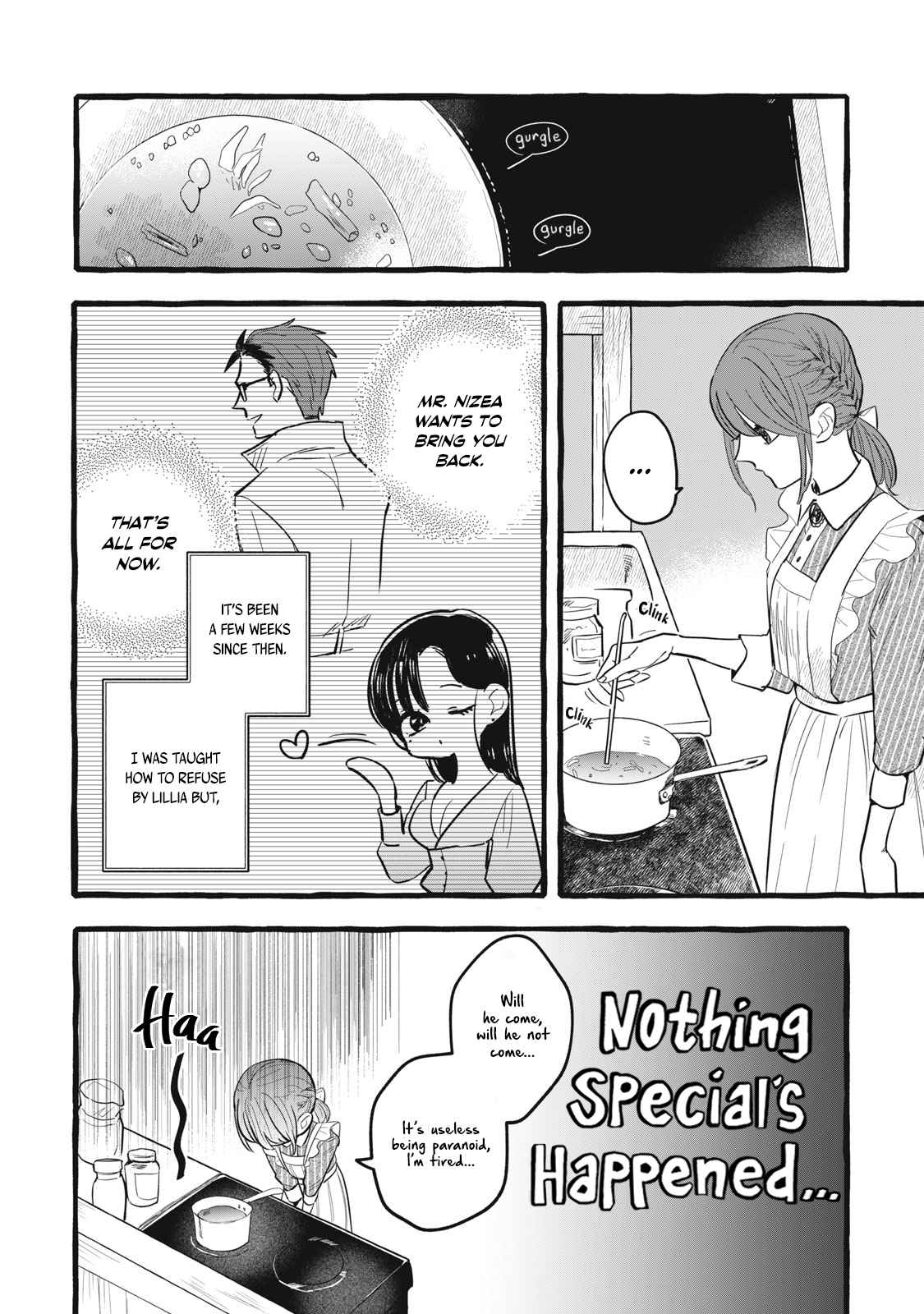 Reemployment Life With an Unsociable Untalkative Magician Chapter 5 - Page 2