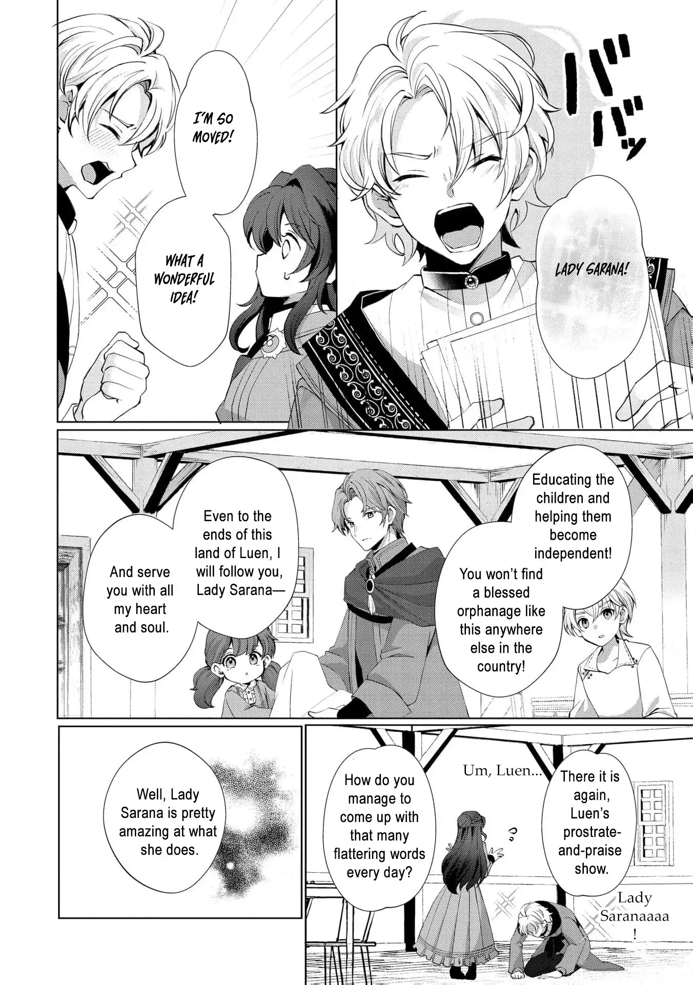 Reincarnated as Sarana Kinje. Good Day to You: A Gracefully Hectic Slow Life Chapter 5 - Page 8