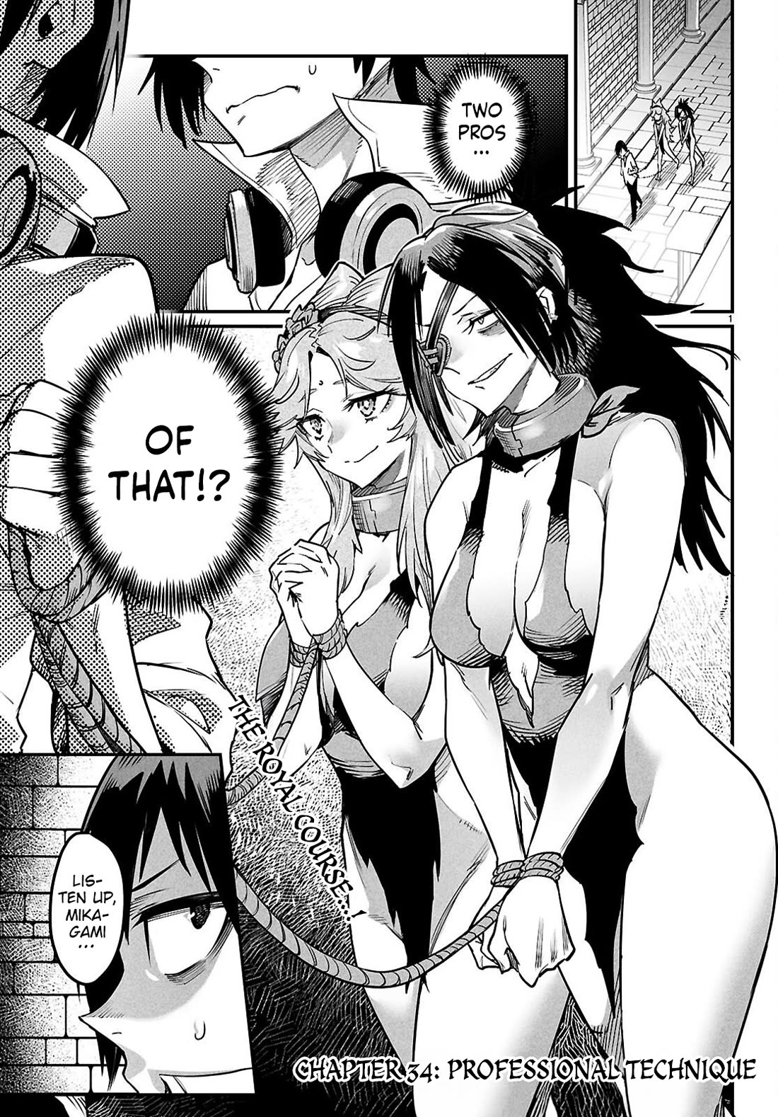 Reincarnation Colosseum – Using the Weakest Skills in Order to Defeat the Strongest Women and Create a Slave Harem Chapter 34 - Page 1