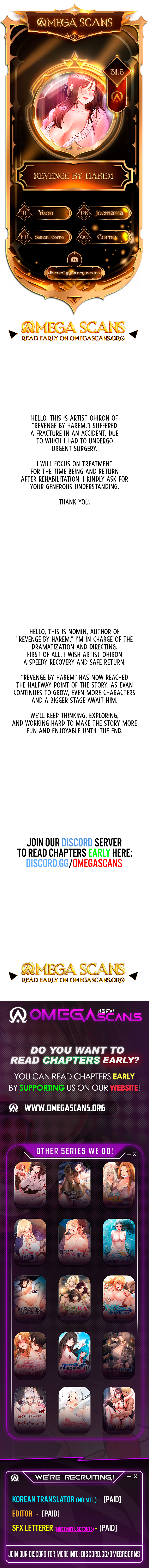 Revenge by Harem Chapter 31.5 - Page 1