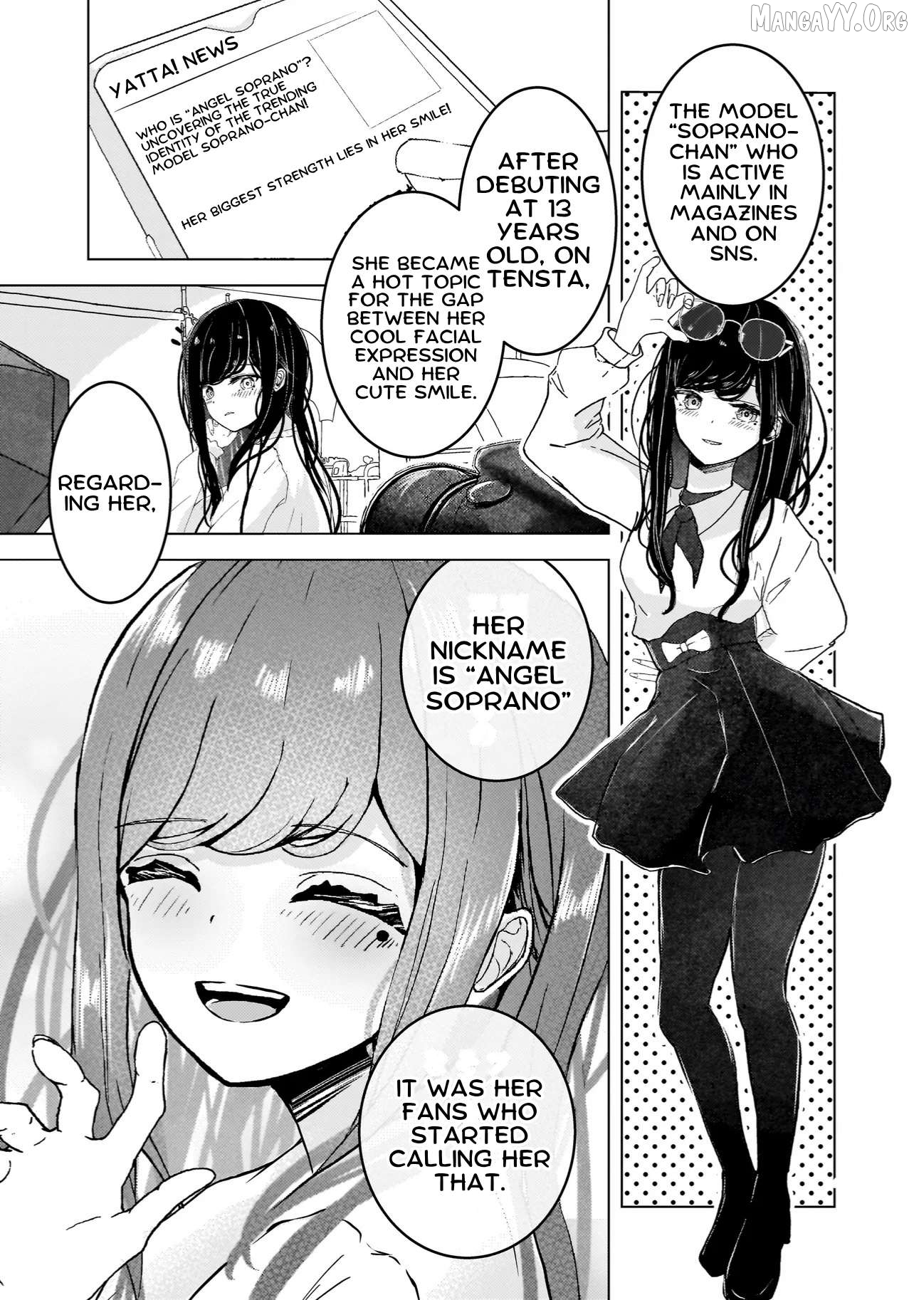 Revenge of the Fallen Angel Soprano-Chan Chapter 1 - Page 12