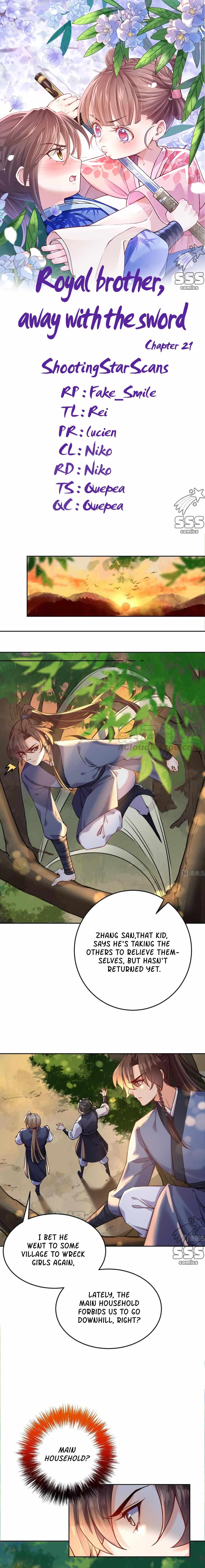 Royal Brother, Away With the Sword Chapter 21 - Page 2