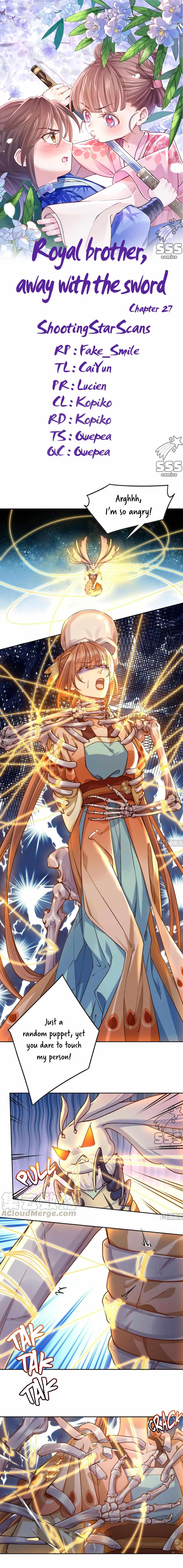 Royal Brother, Away With the Sword Chapter 27 - Page 2