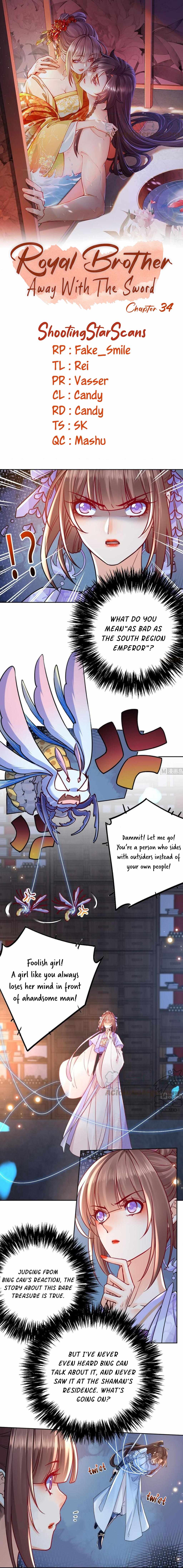 Royal Brother, Away With the Sword Chapter 34 - Page 2