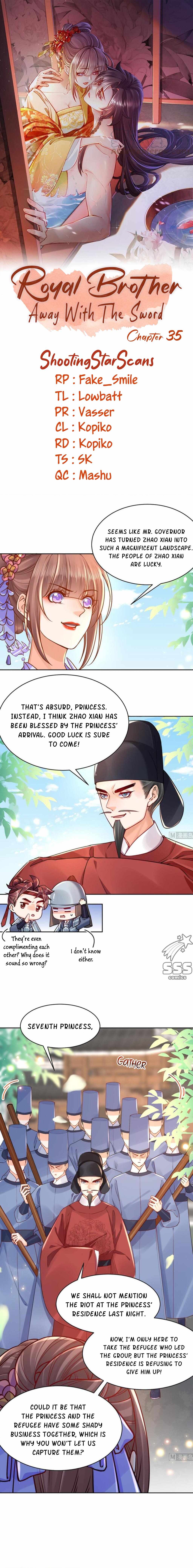 Royal Brother, Away With the Sword Chapter 35 - Page 2