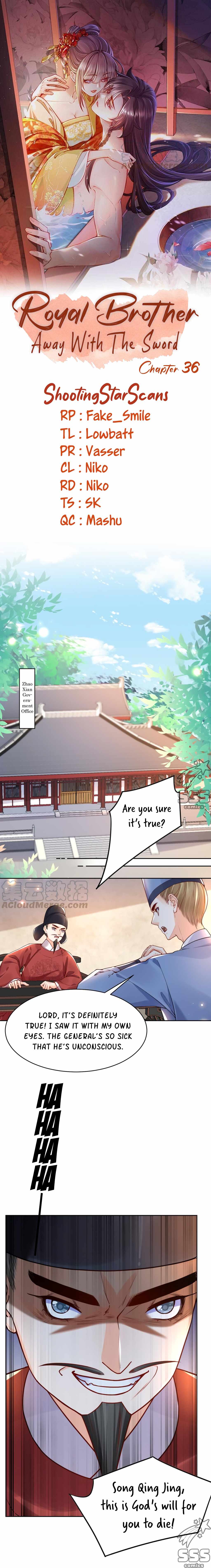 Royal Brother, Away With the Sword Chapter 36 - Page 2