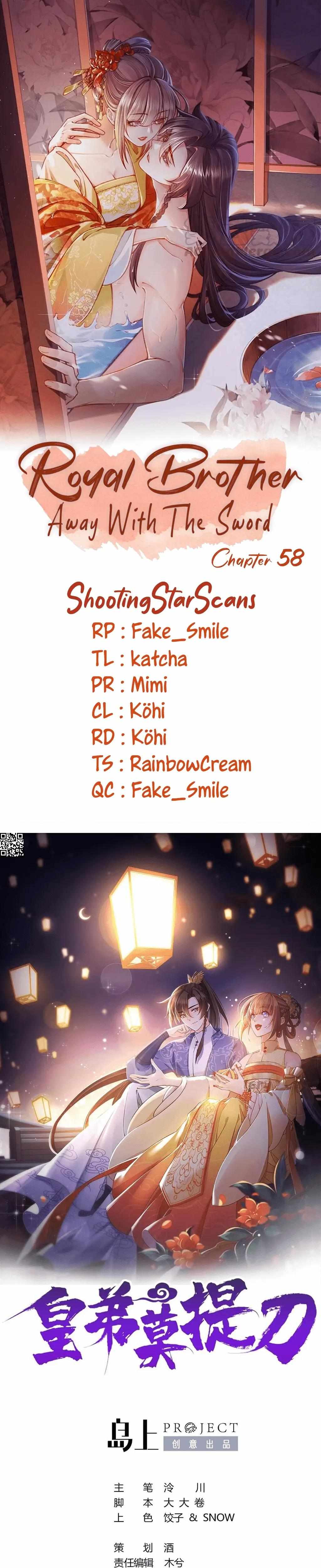 Royal Brother, Away With the Sword Chapter 58 - Page 1