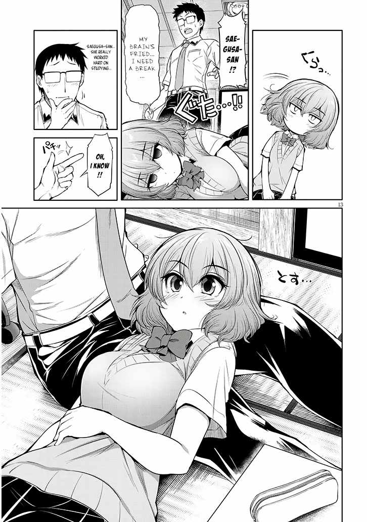 Saegusa-san Manifests Love With Glasses-senpai Chapter 11 - Page 13