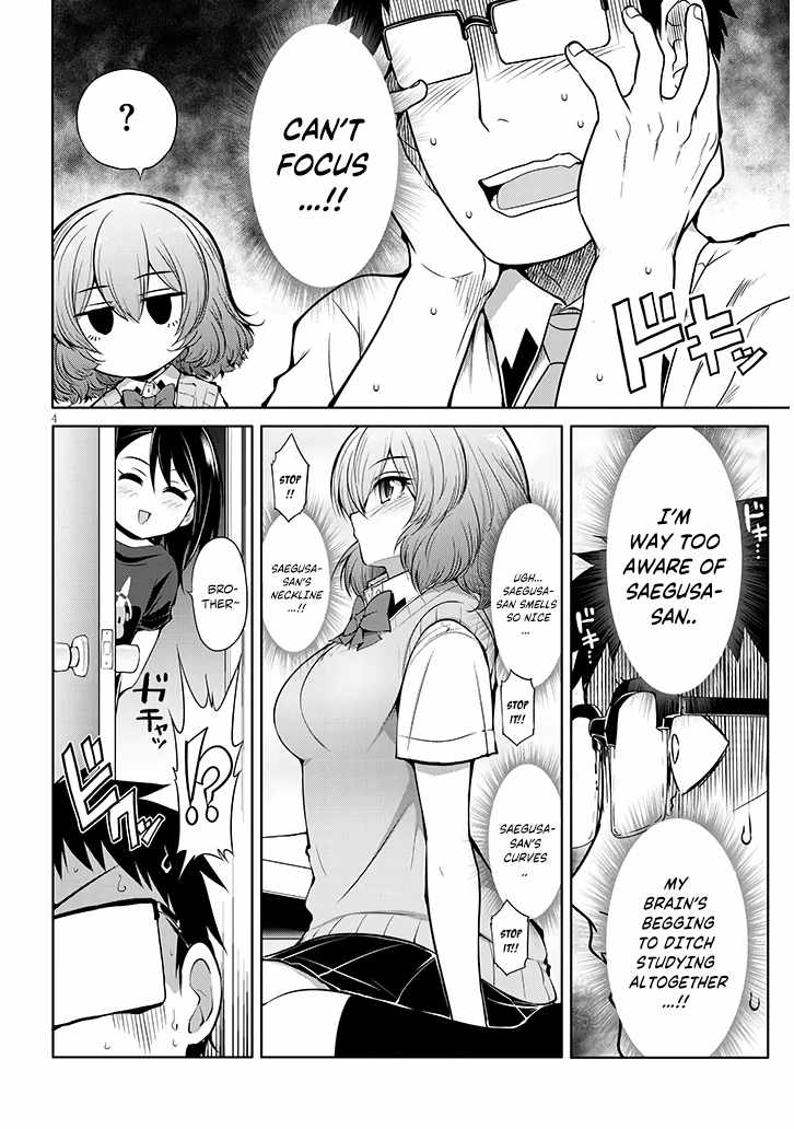 Saegusa-san Manifests Love With Glasses-senpai Chapter 11 - Page 4