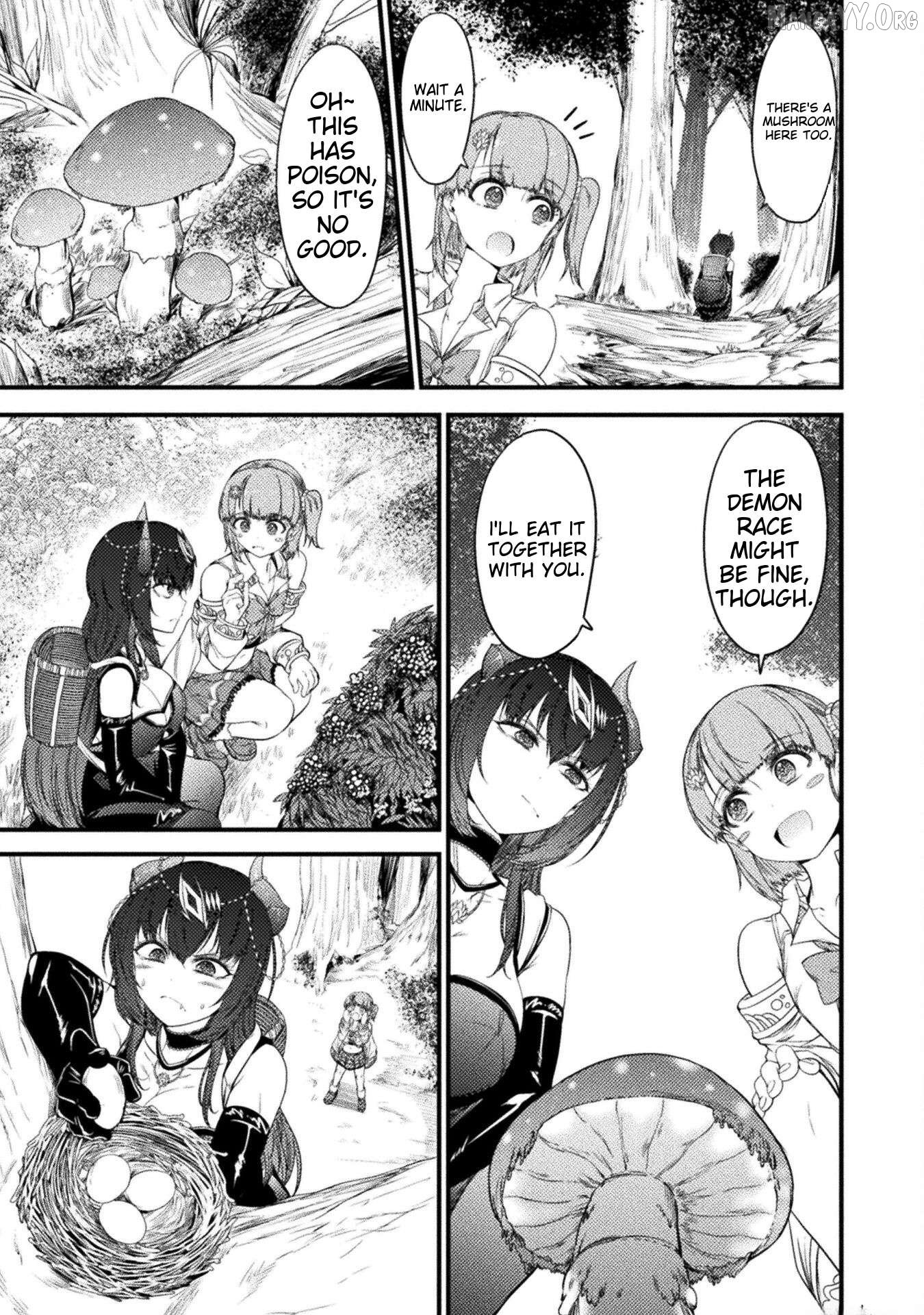 Saikyou Maou wa Musou Shiteta no ni: Nyotaika Kaijo no Kagi wa Hitodasuke no Tabi deshita Chapter 4 - Page 7