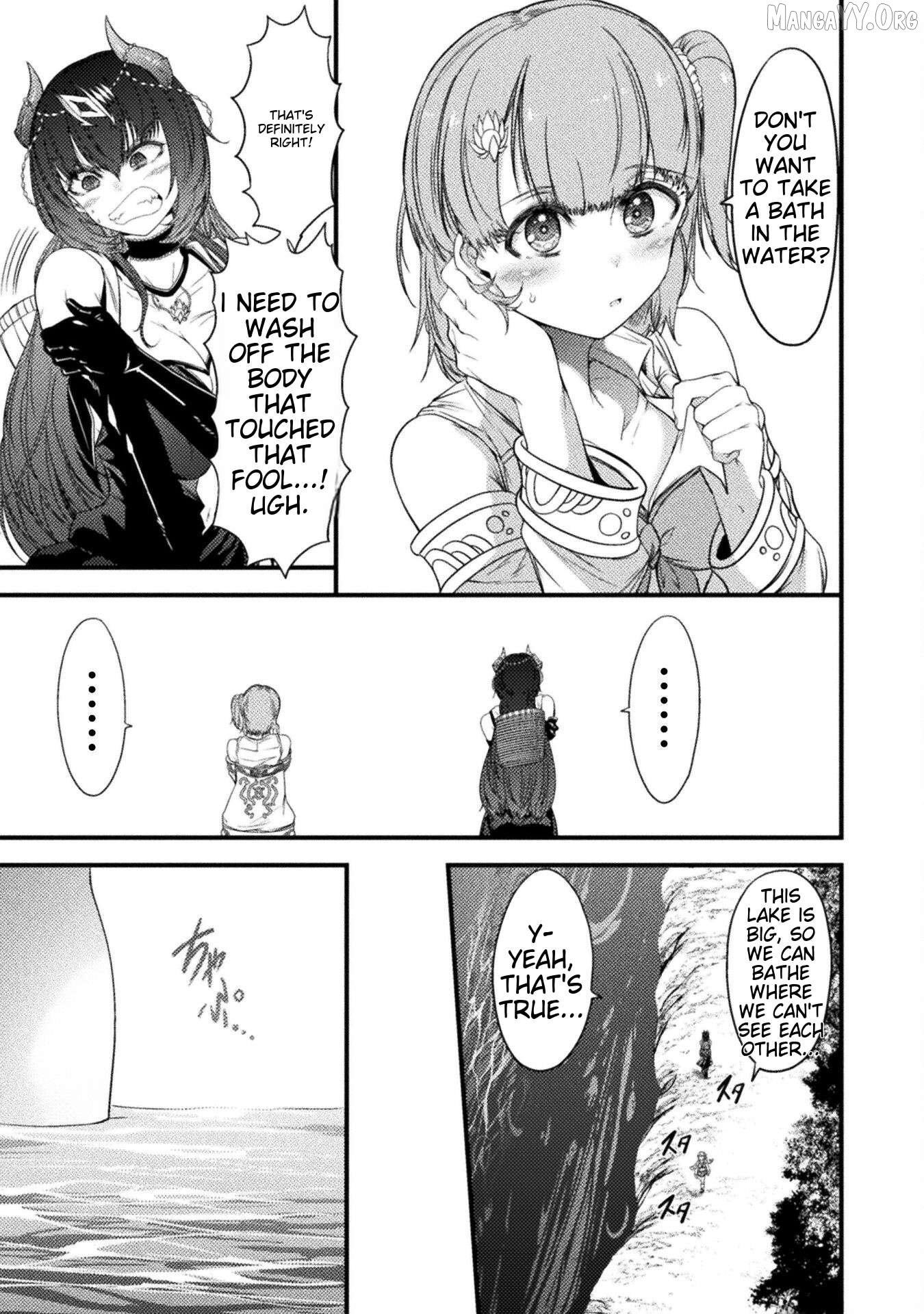 Saikyou Maou wa Musou Shiteta no ni: Nyotaika Kaijo no Kagi wa Hitodasuke no Tabi deshita Chapter 4 - Page 9