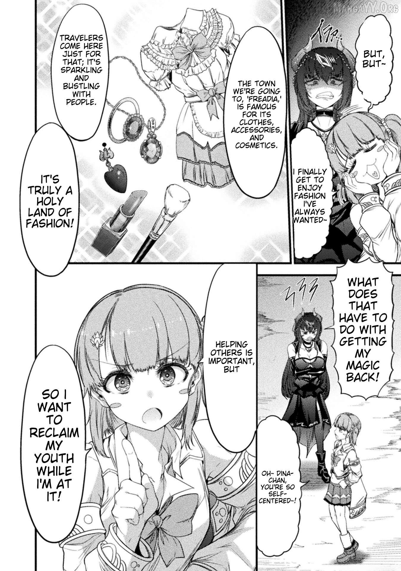 Saikyou Maou wa Musou Shiteta no ni: Nyotaika Kaijo no Kagi wa Hitodasuke no Tabi deshita Chapter 5 - Page 4