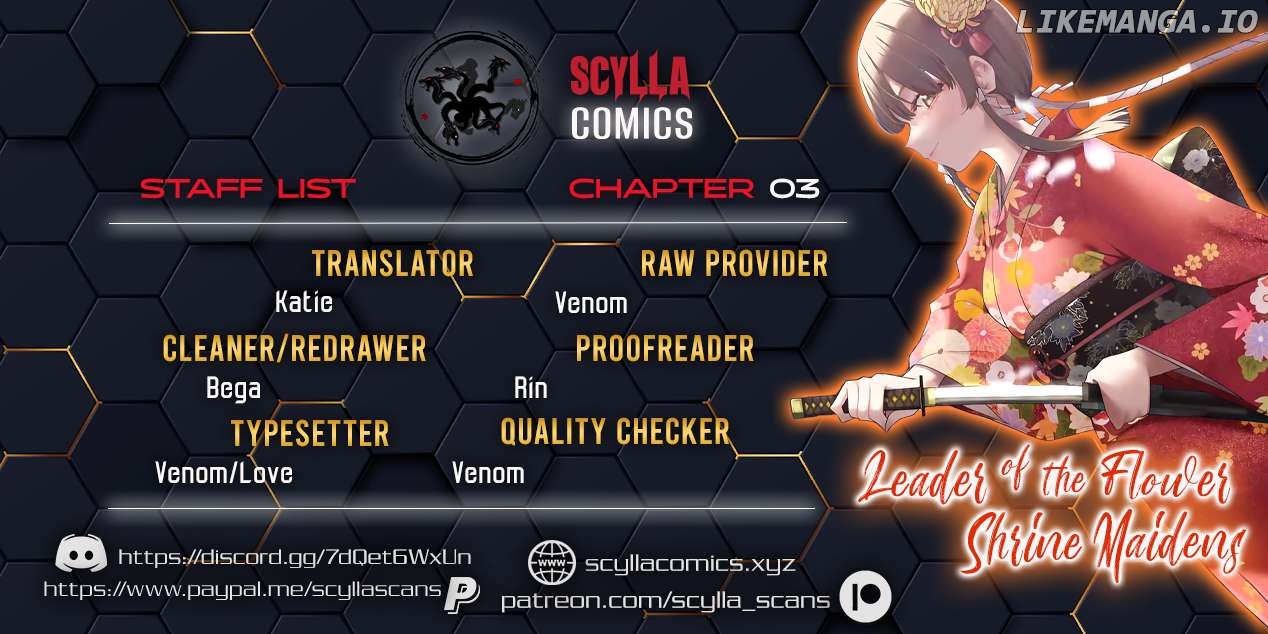 Sakigake no Hana Miko Chapter 3 - Page 1