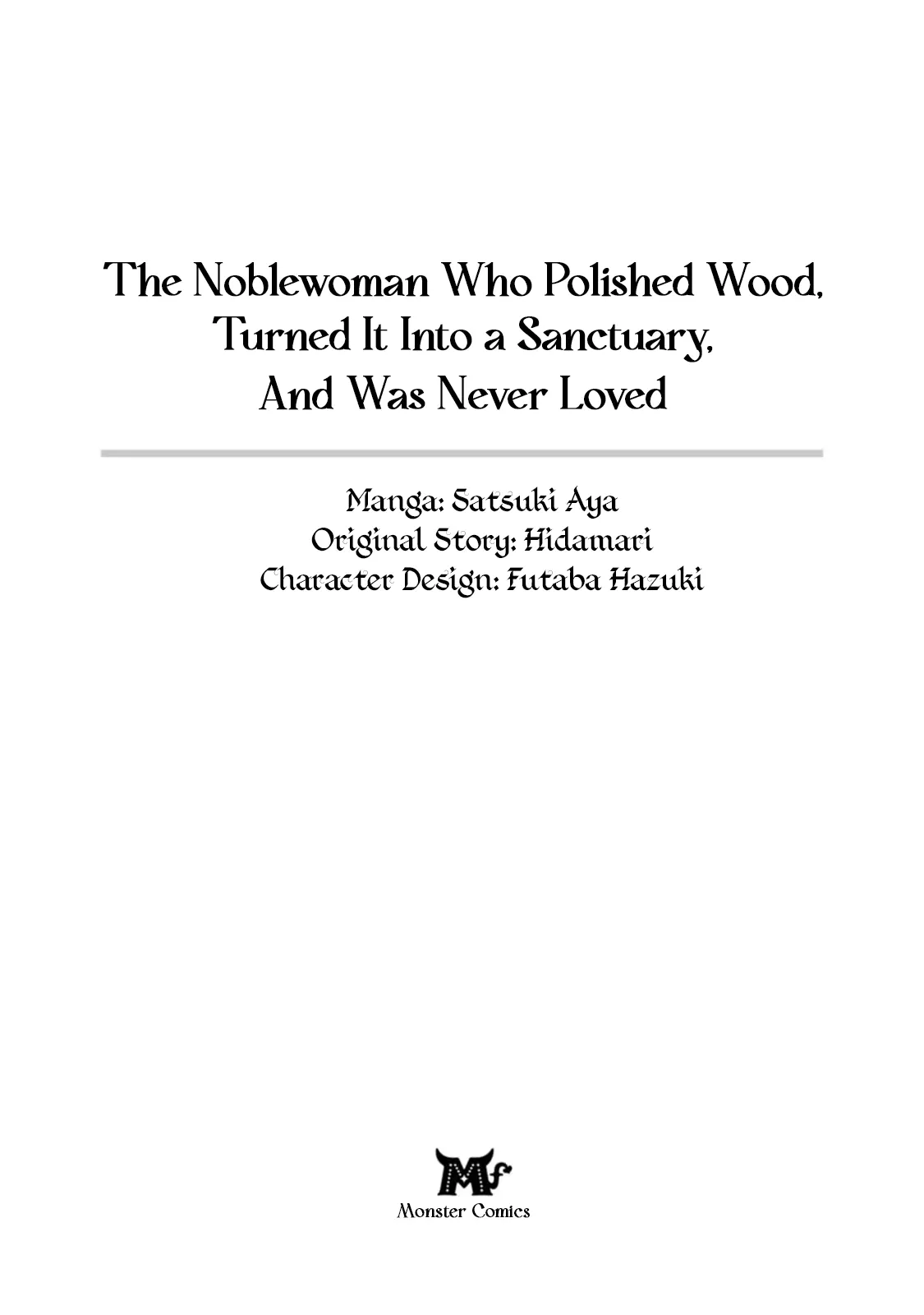 Sanctuary of the Unloved Noble Lady Chapter 11 - Page 3