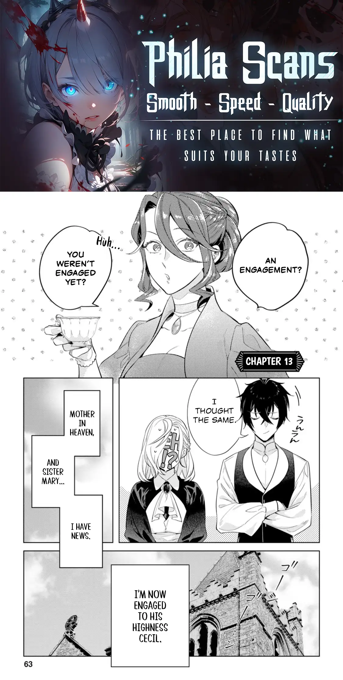 Sanctuary of the Unloved Noble Lady Chapter 13 - Page 1