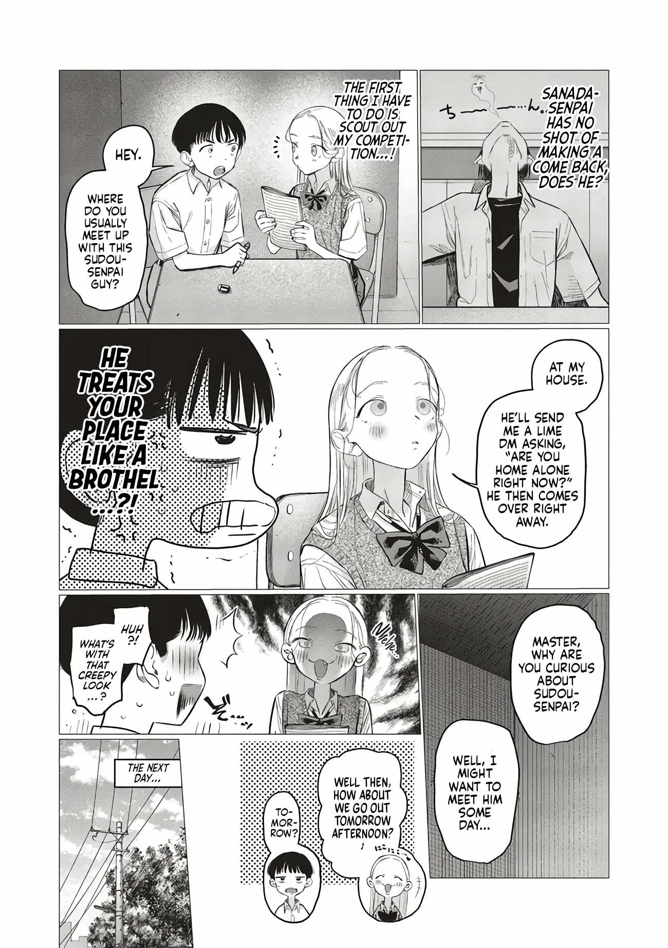 Sasha and Her Otaku Classmate Chapter 88 - Page 3