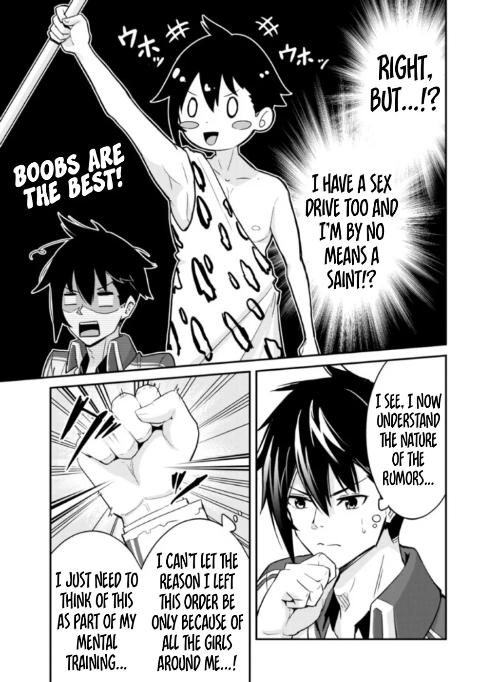 Seikishi ni Natta kedo Danchou no Oppai ga Sugosugite Kokoro ga Kiyomerarenai Chapter 1 - Page 16