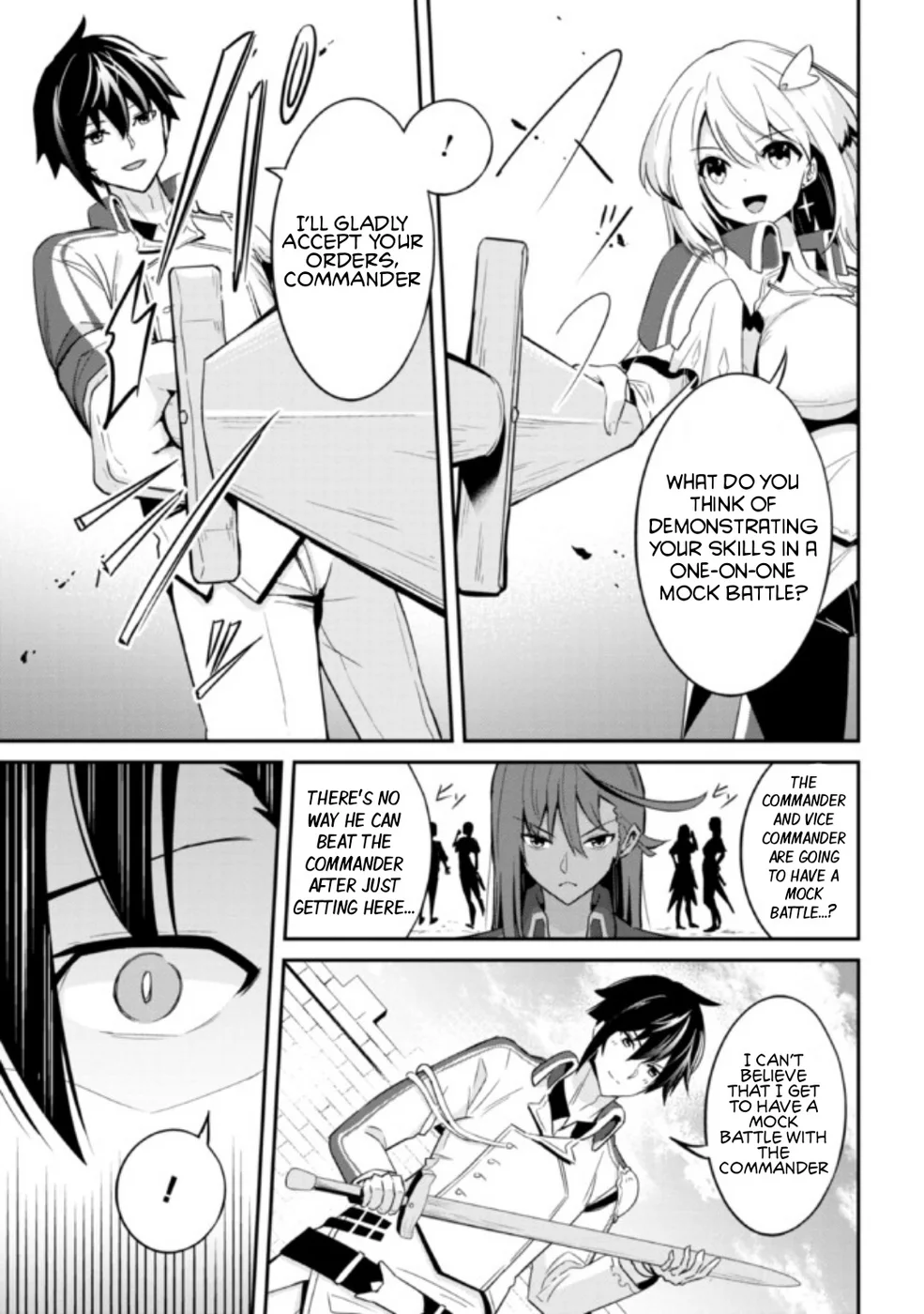 Seikishi ni Natta kedo Danchou no Oppai ga Sugosugite Kokoro ga Kiyomerarenai Chapter 1 - Page 20