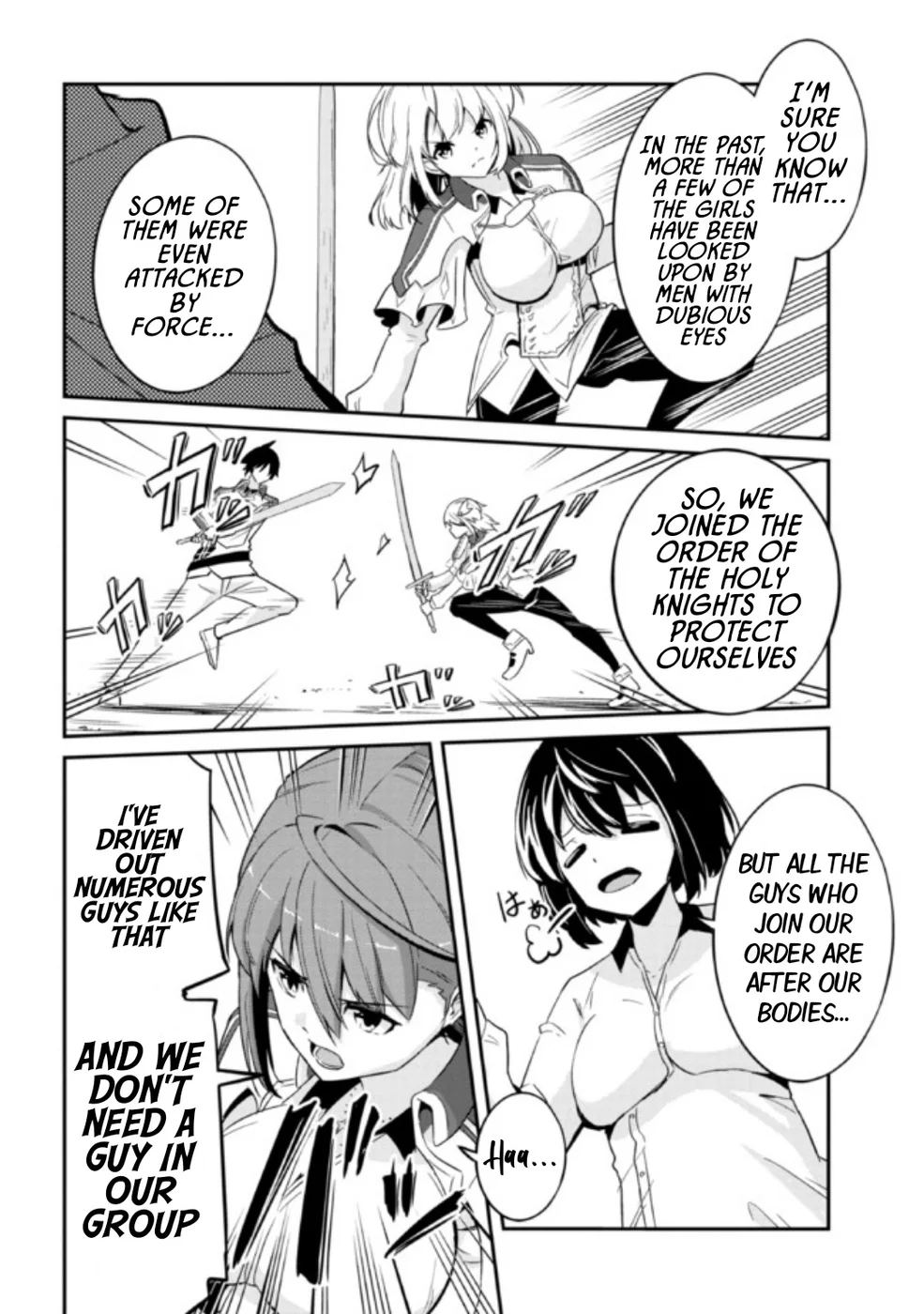Seikishi ni Natta kedo Danchou no Oppai ga Sugosugite Kokoro ga Kiyomerarenai Chapter 1 - Page 23