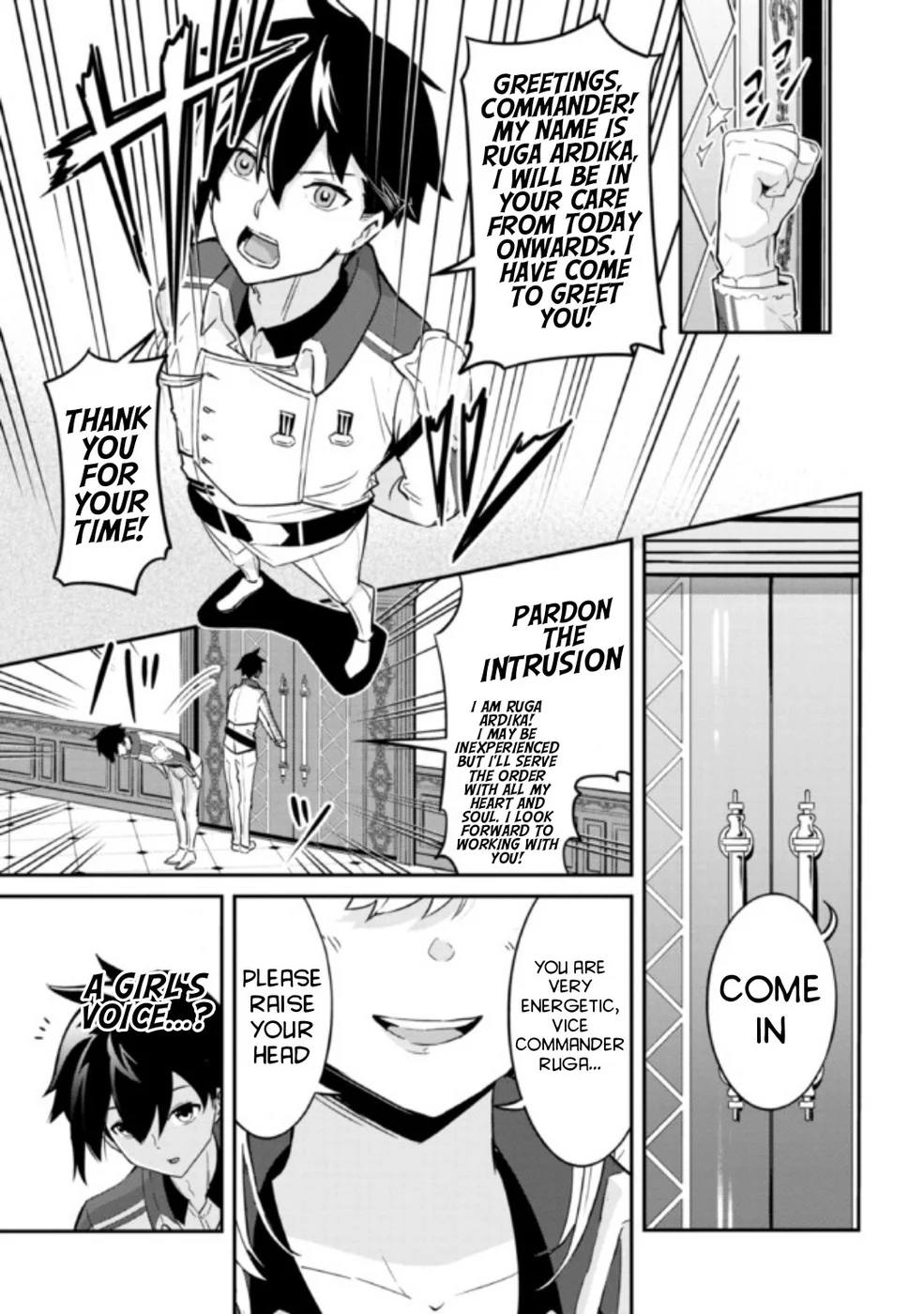 Seikishi ni Natta kedo Danchou no Oppai ga Sugosugite Kokoro ga Kiyomerarenai Chapter 1 - Page 6