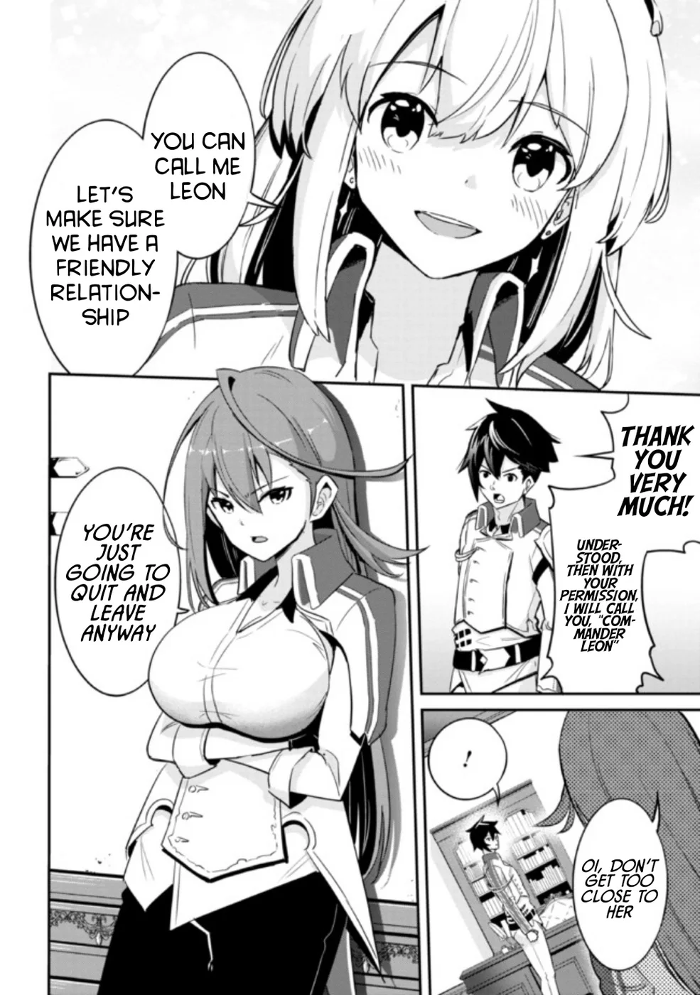 Seikishi ni Natta kedo Danchou no Oppai ga Sugosugite Kokoro ga Kiyomerarenai Chapter 1 - Page 9