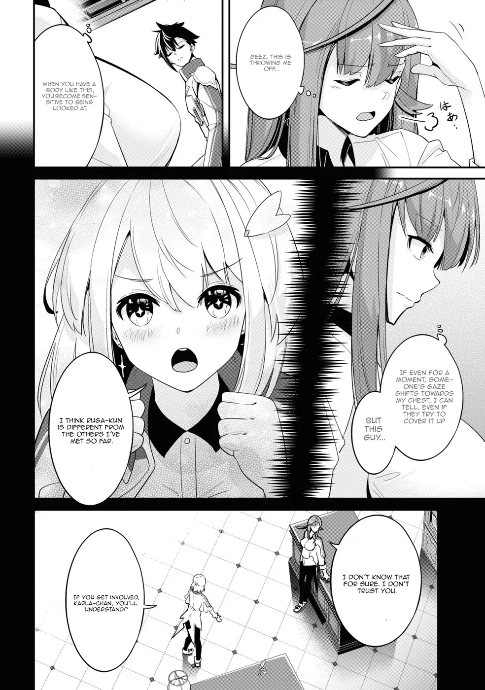 Seikishi ni Natta kedo Danchou no Oppai ga Sugosugite Kokoro ga Kiyomerarenai Chapter 2 - Page 10