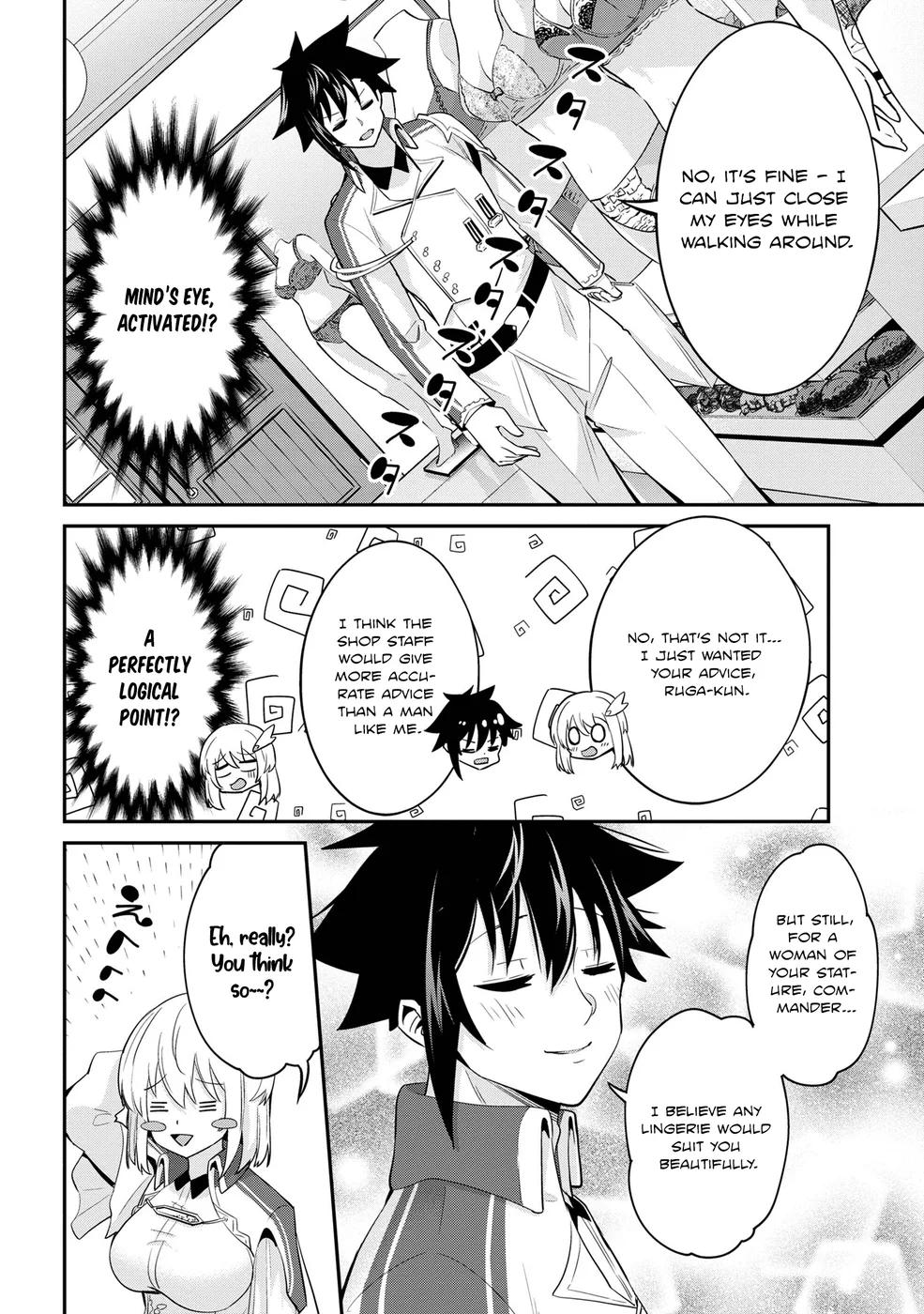 Seikishi ni Natta kedo Danchou no Oppai ga Sugosugite Kokoro ga Kiyomerarenai Chapter 27 - Page 12