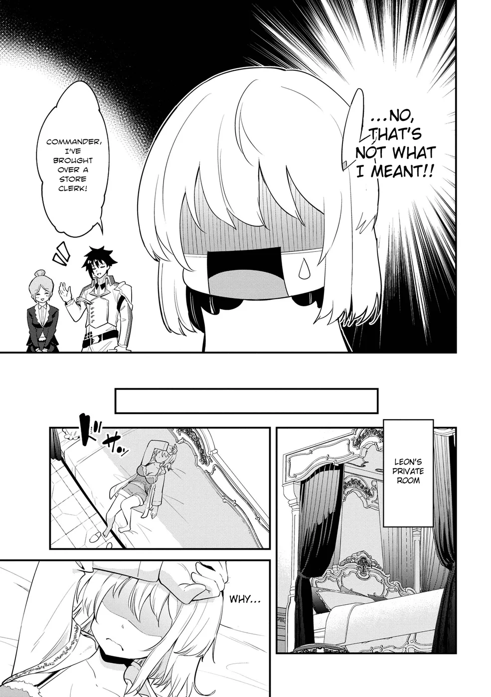 Seikishi ni Natta kedo Danchou no Oppai ga Sugosugite Kokoro ga Kiyomerarenai Chapter 27 - Page 13