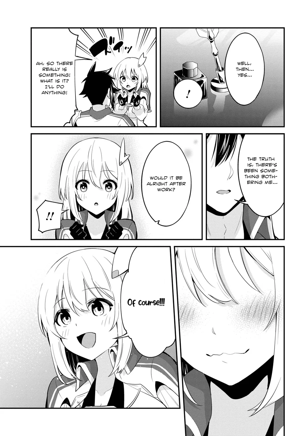 Seikishi ni Natta kedo Danchou no Oppai ga Sugosugite Kokoro ga Kiyomerarenai Chapter 27 - Page 9
