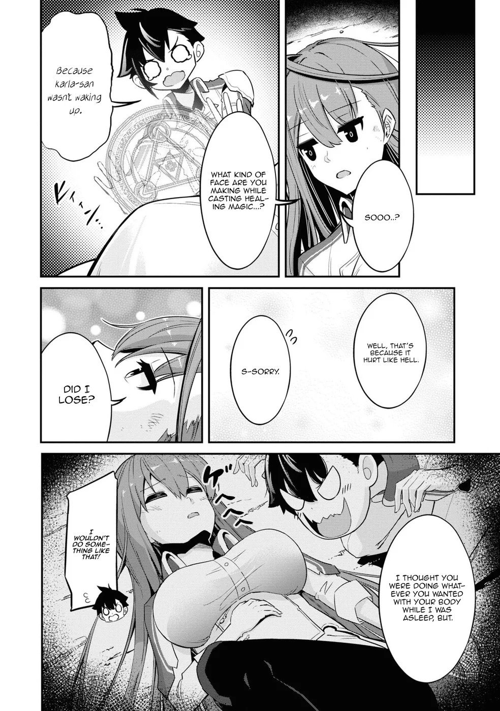 Seikishi ni Natta kedo Danchou no Oppai ga Sugosugite Kokoro ga Kiyomerarenai Chapter 3 - Page 16