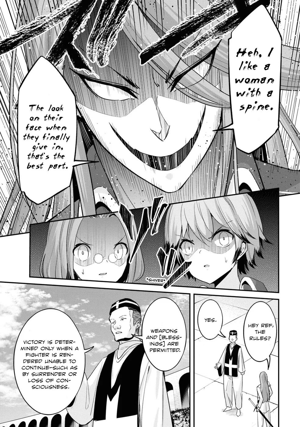 Seikishi ni Natta kedo Danchou no Oppai ga Sugosugite Kokoro ga Kiyomerarenai Chapter 7 - Page 9