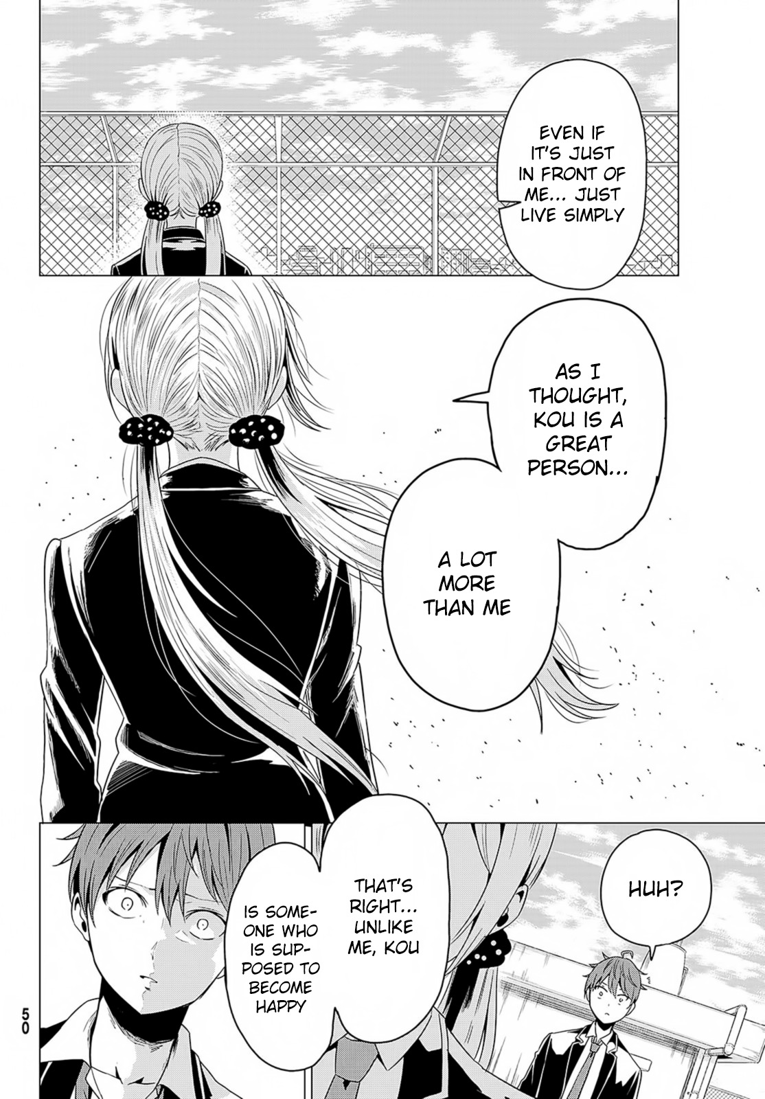 Sekai ka Kanojo ka Erabenai Chapter 1 - Page 40