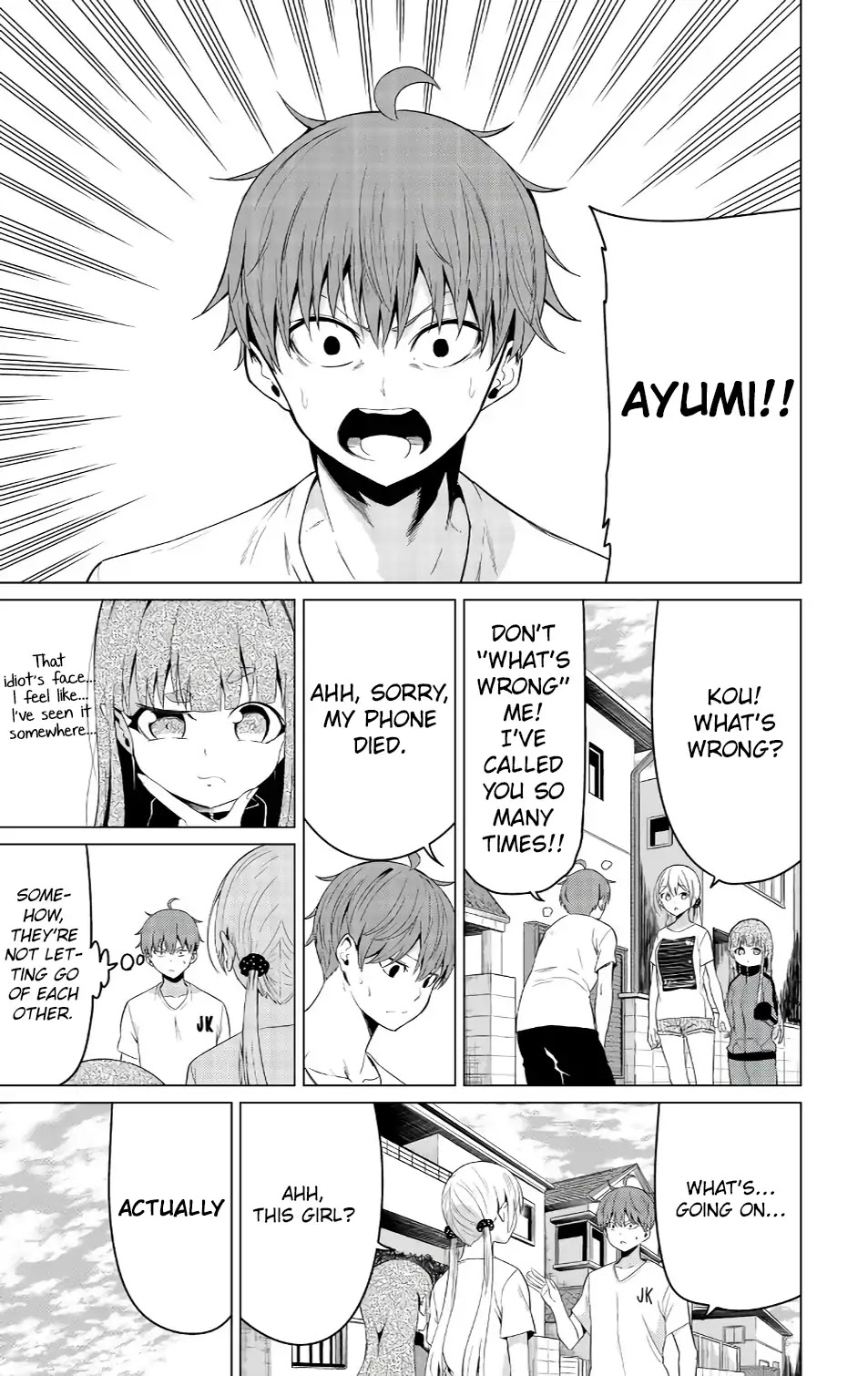 Sekai ka Kanojo ka Erabenai Chapter 11 - Page 34