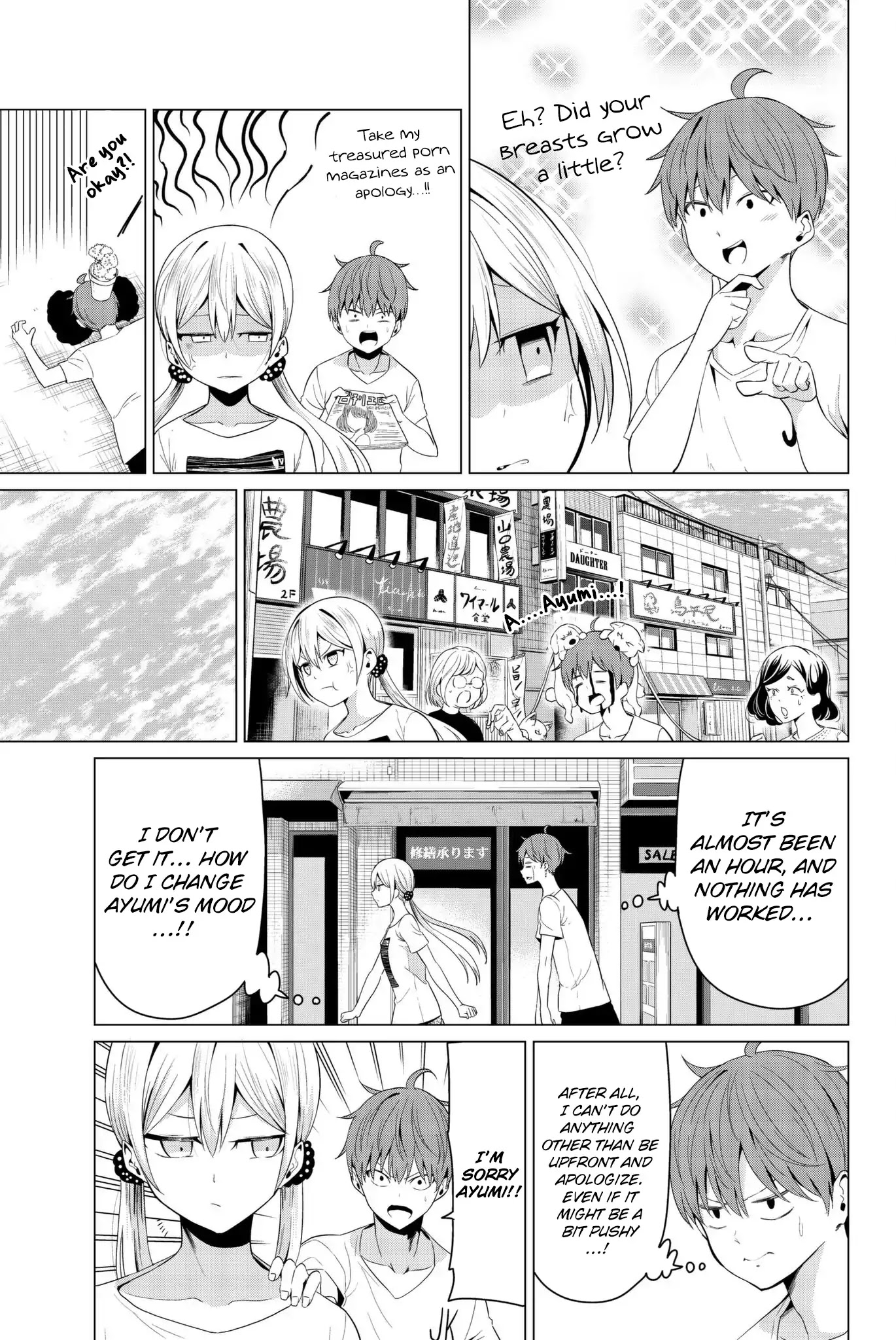 Sekai ka Kanojo ka Erabenai Chapter 12 - Page 11