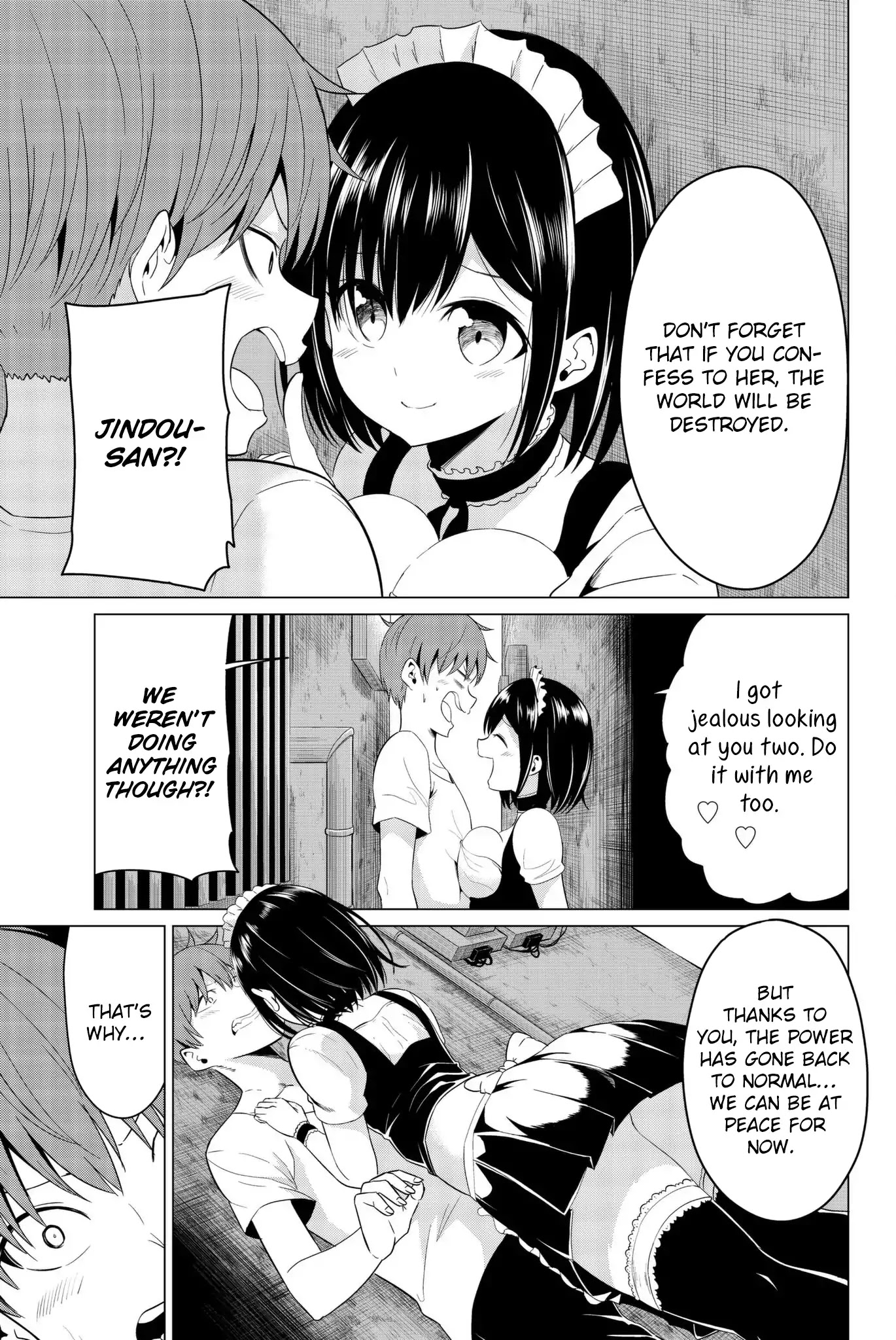 Sekai ka Kanojo ka Erabenai Chapter 12 - Page 19