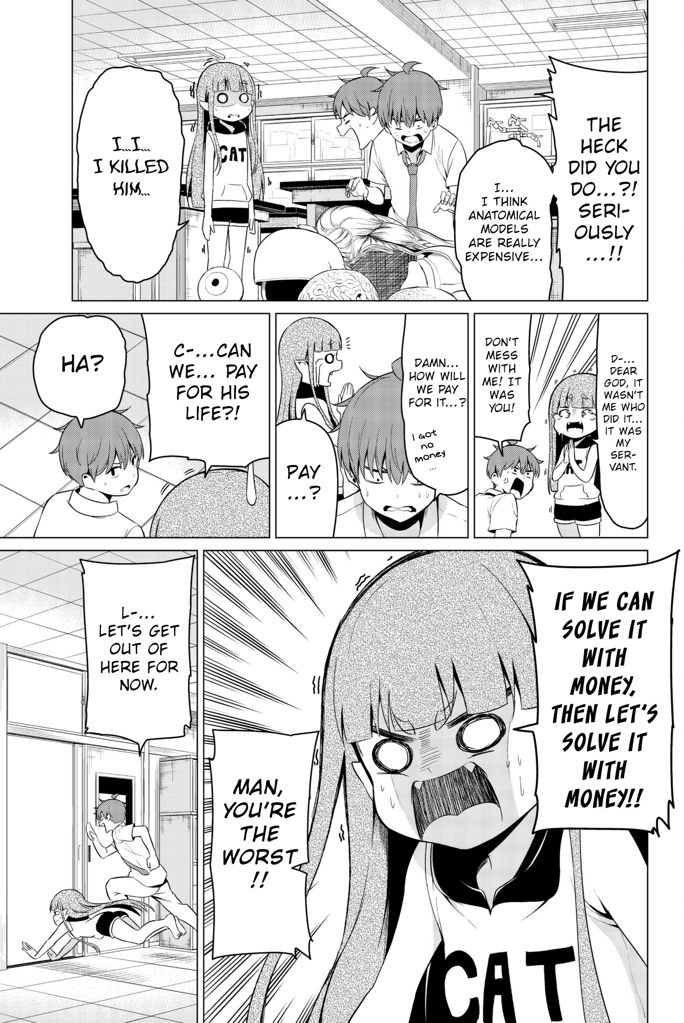 Sekai ka Kanojo ka Erabenai Chapter 17 - Page 14