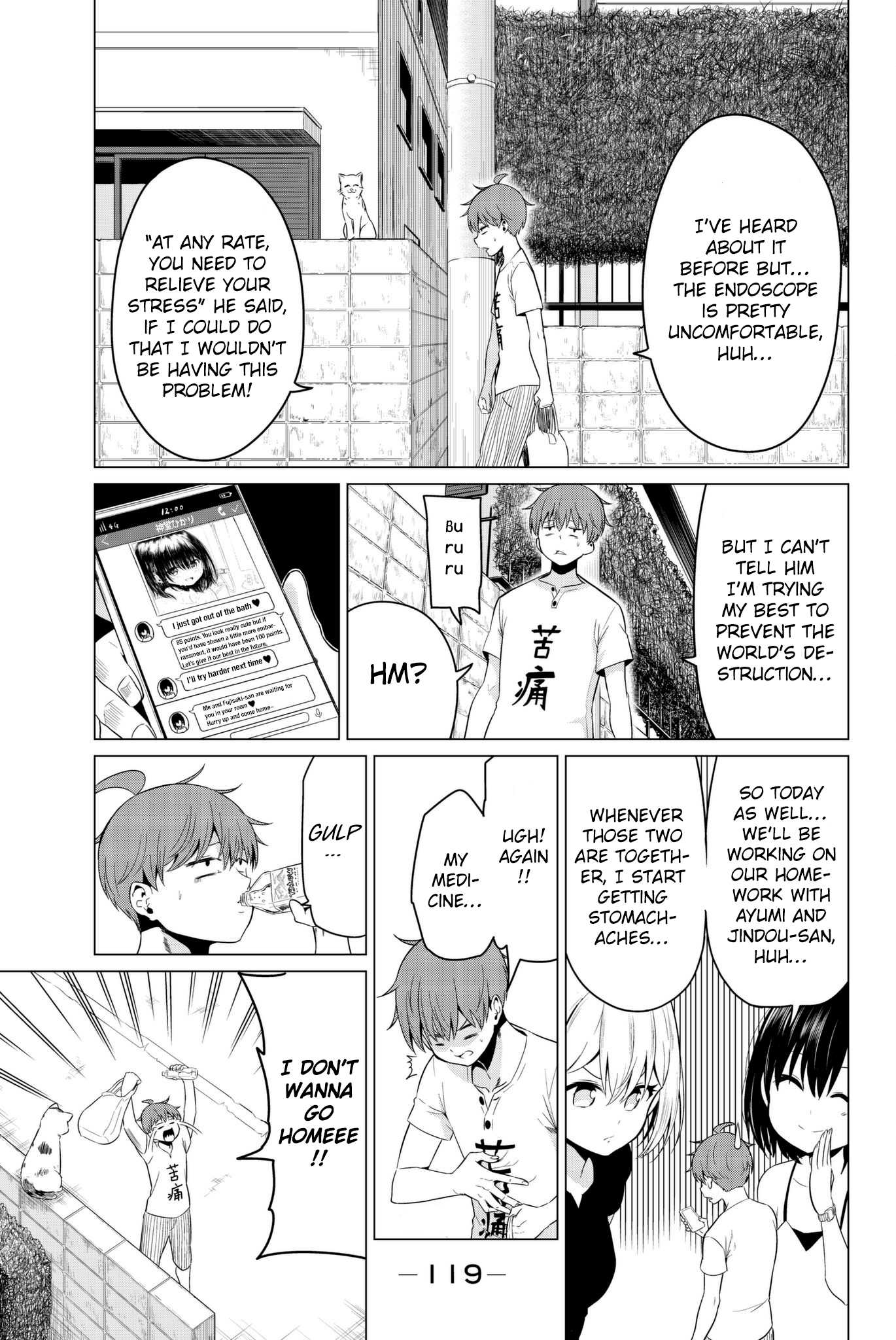 Sekai ka Kanojo ka Erabenai Chapter 18 - Page 4