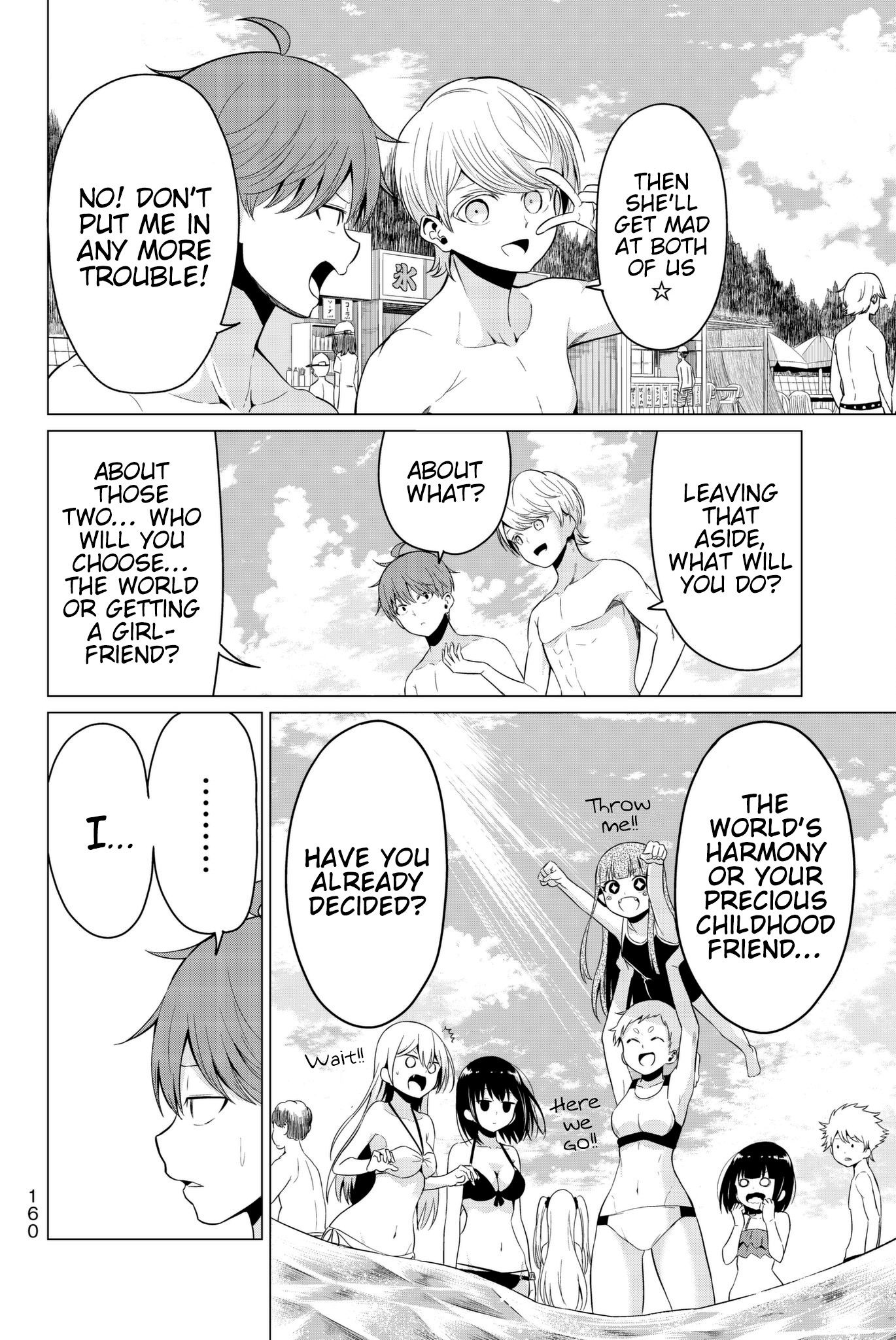 Sekai ka Kanojo ka Erabenai Chapter 19 - Page 8