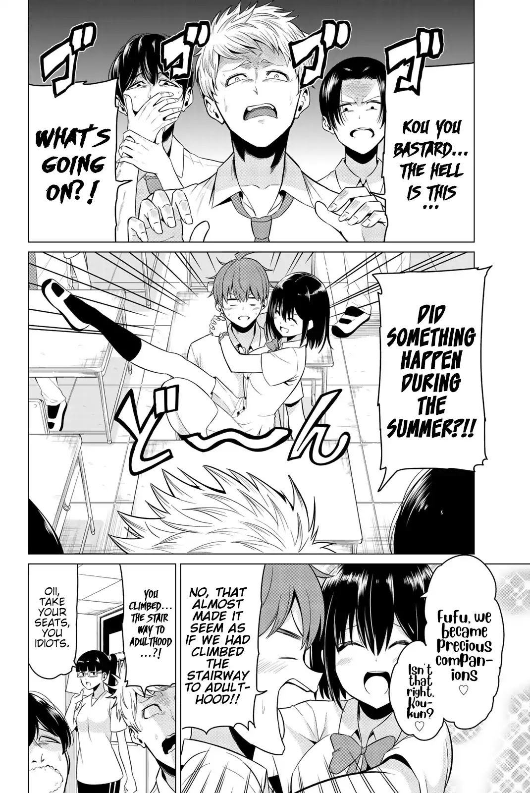 Sekai ka Kanojo ka Erabenai Chapter 23 - Page 35