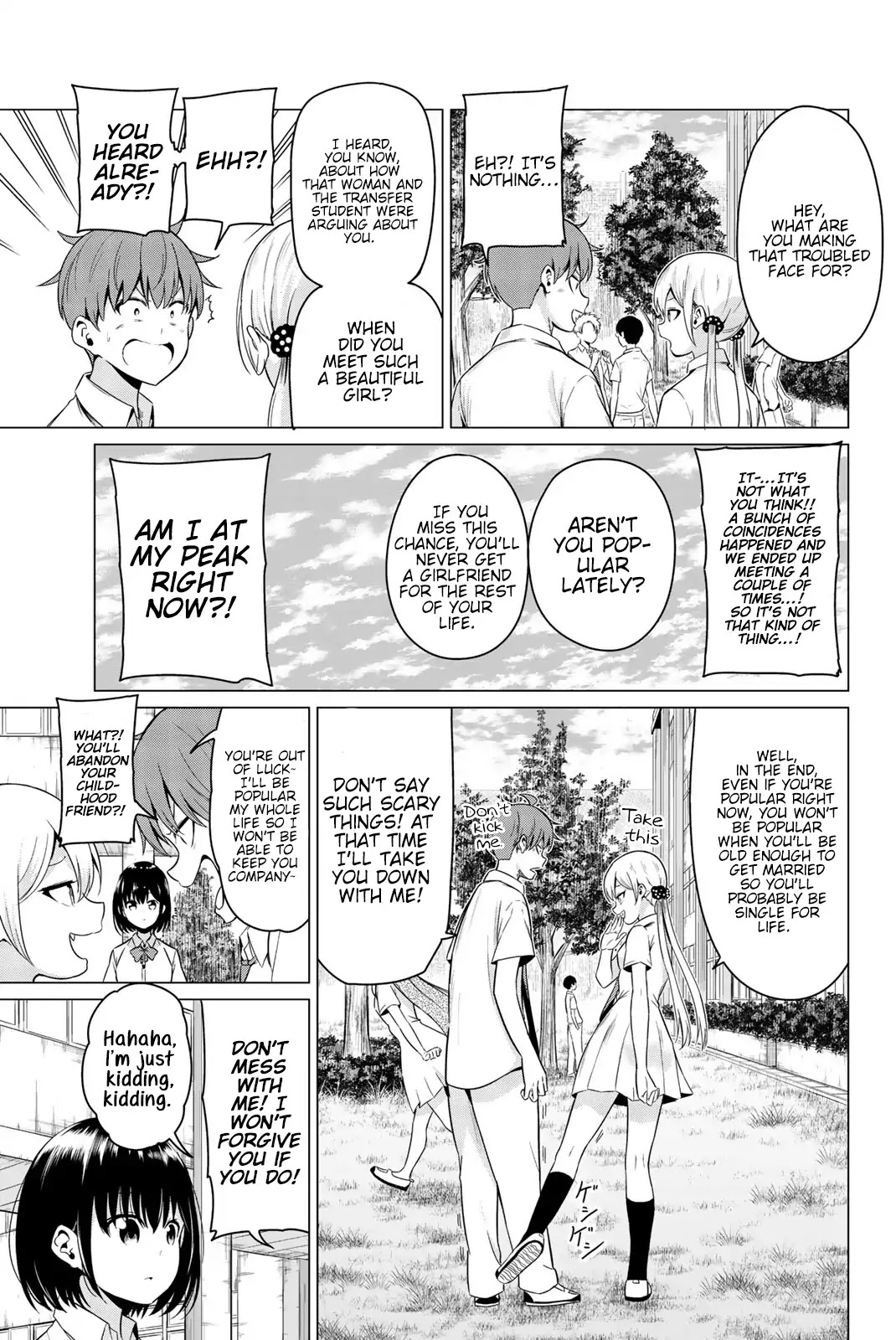 Sekai ka Kanojo ka Erabenai Chapter 24 - Page 22