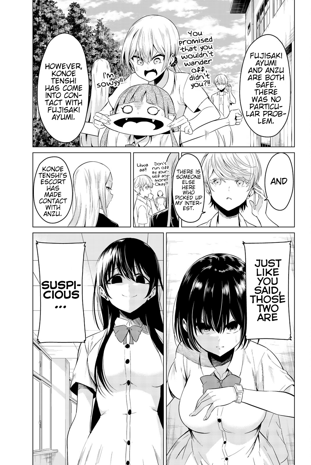 Sekai ka Kanojo ka Erabenai Chapter 25 - Page 14