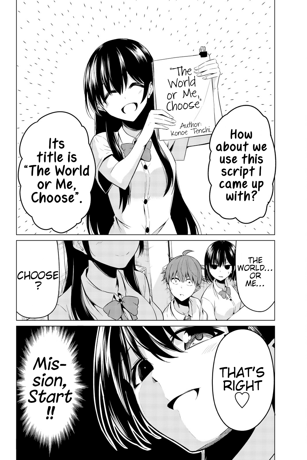 Sekai ka Kanojo ka Erabenai Chapter 25 - Page 39