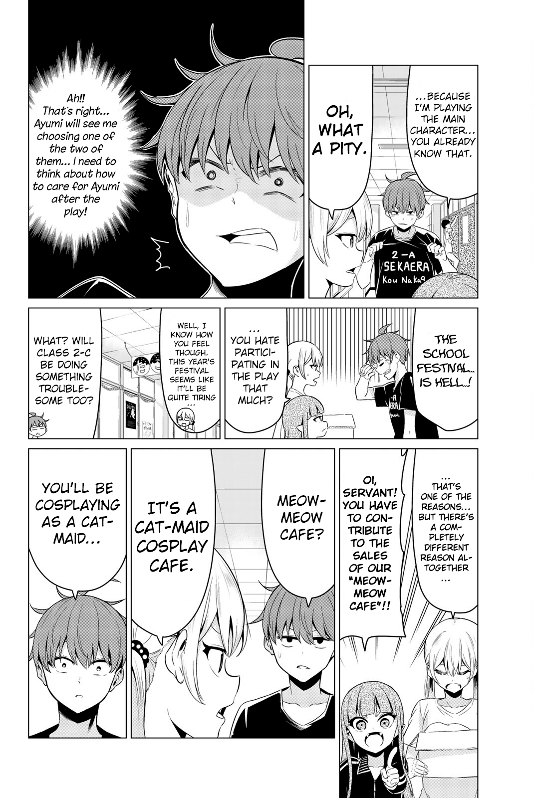 Sekai ka Kanojo ka Erabenai Chapter 26 - Page 7