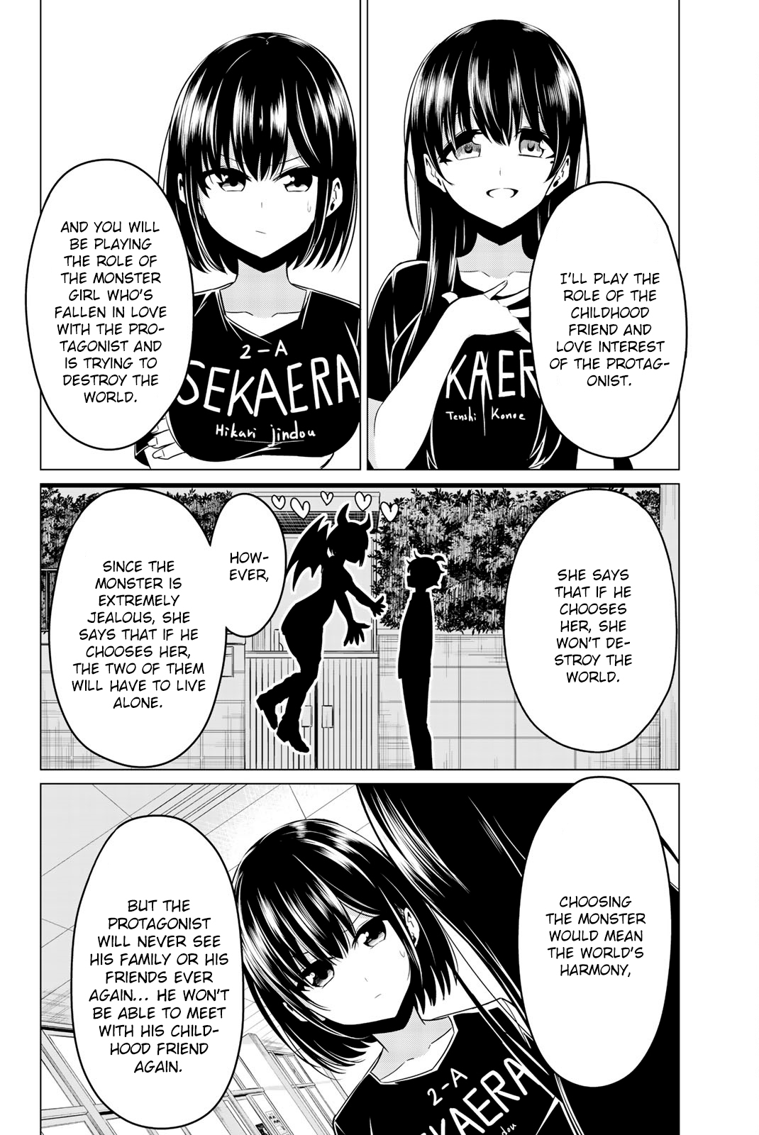 Sekai ka Kanojo ka Erabenai Chapter 27 - Page 16