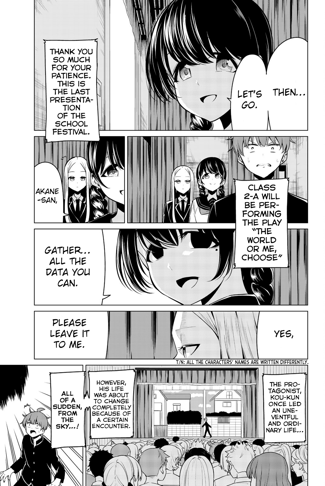 Sekai ka Kanojo ka Erabenai Chapter 27 - Page 27