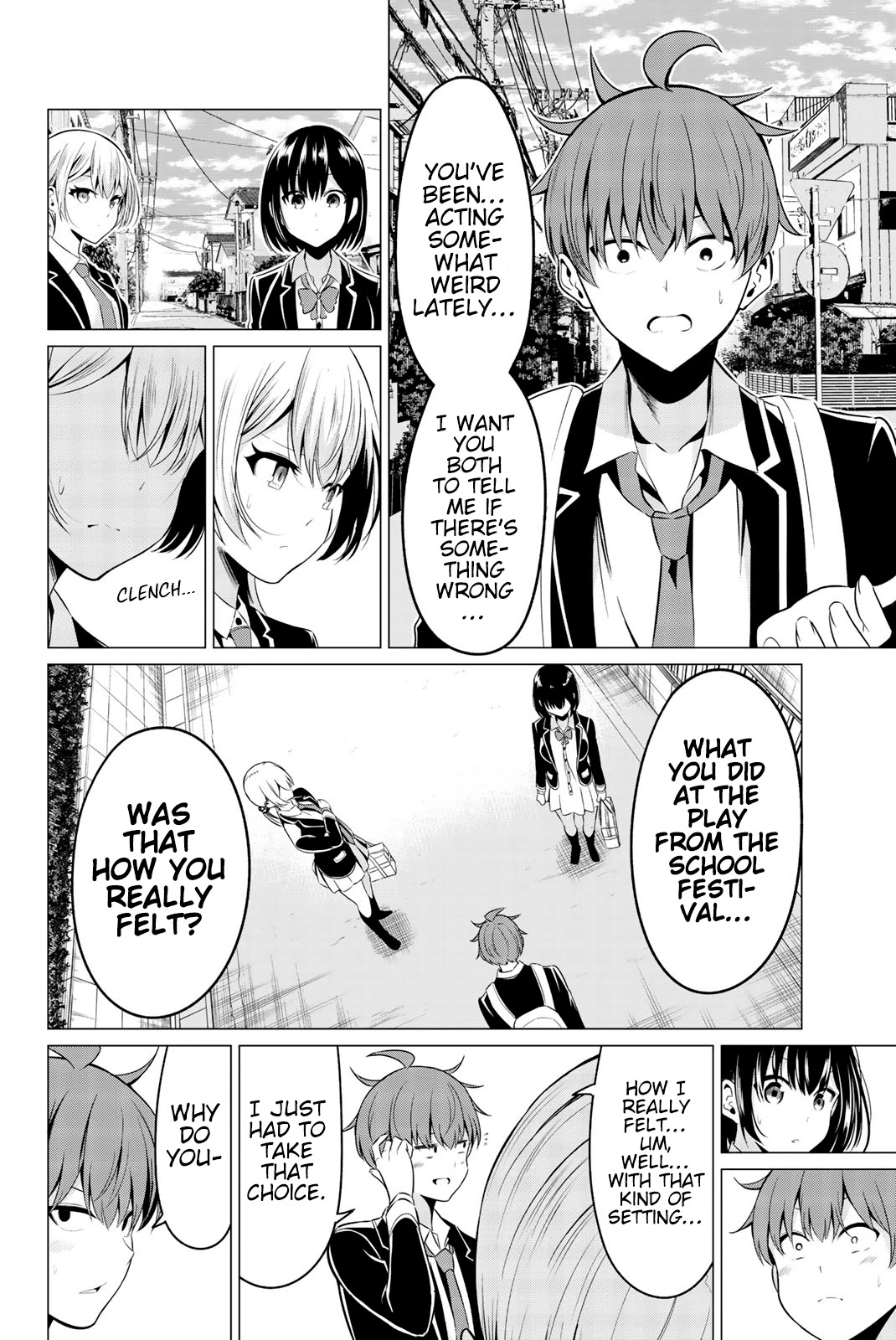 Sekai ka Kanojo ka Erabenai Chapter 31 - Page 17