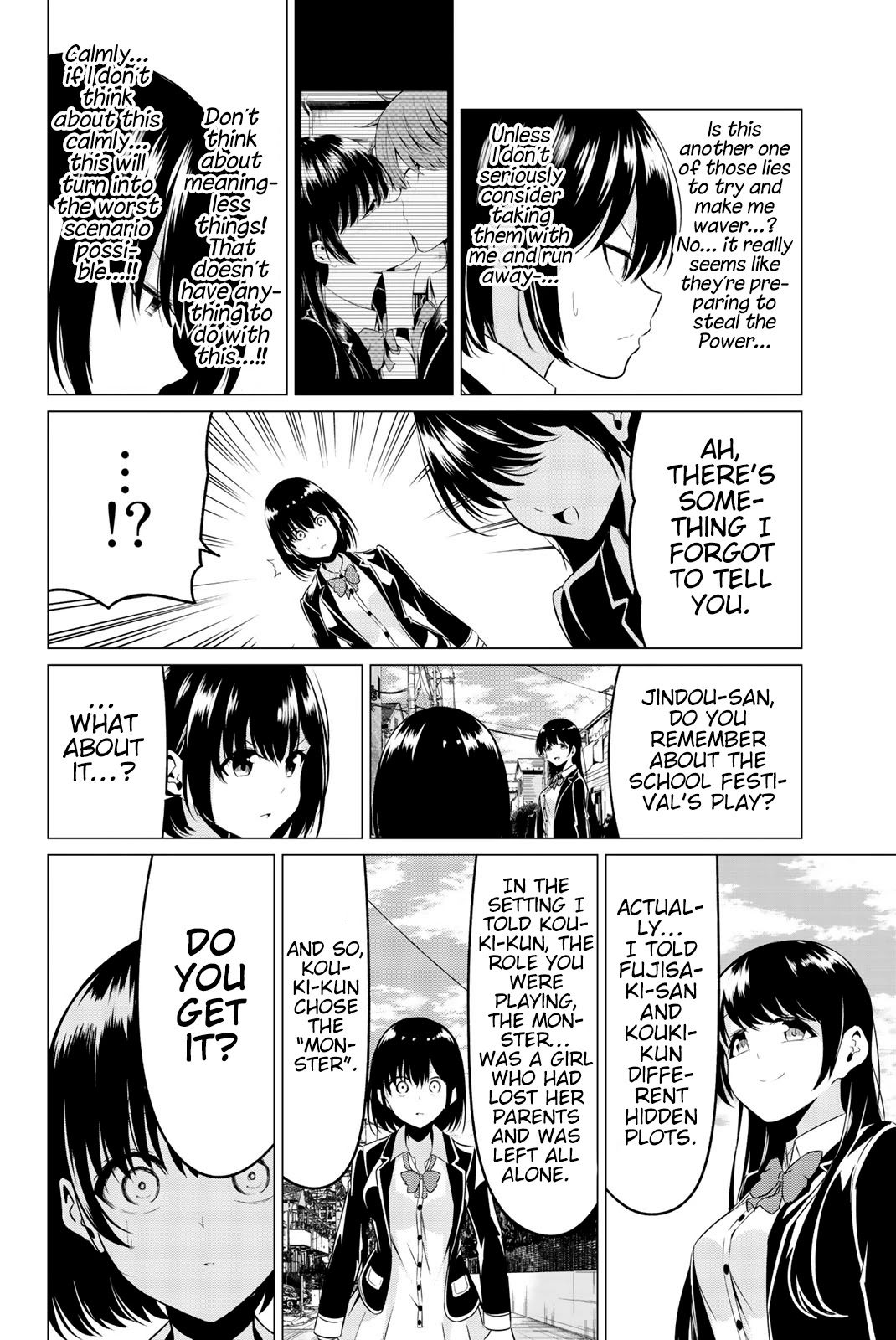 Sekai ka Kanojo ka Erabenai Chapter 31 - Page 35