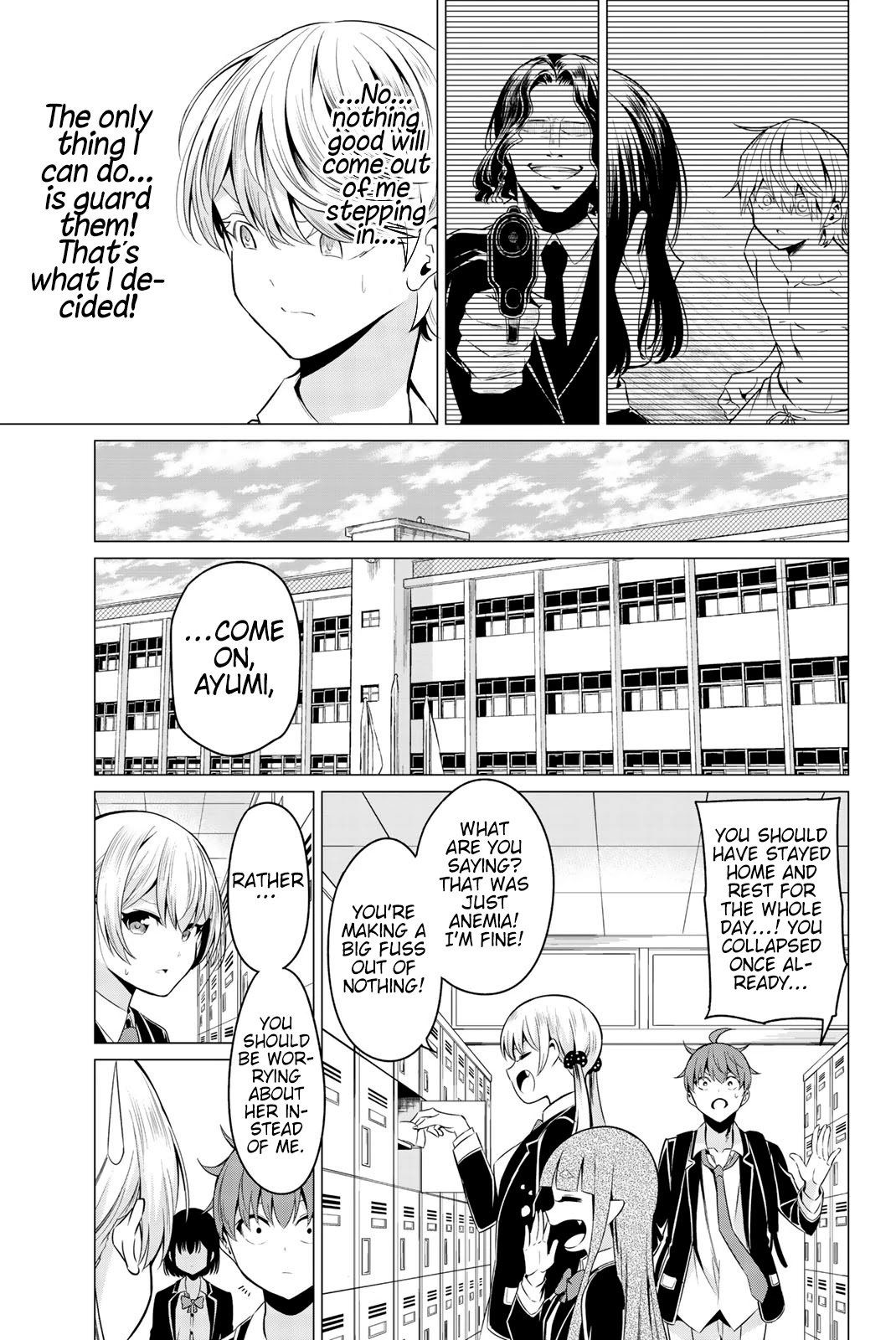 Sekai ka Kanojo ka Erabenai Chapter 32 - Page 12