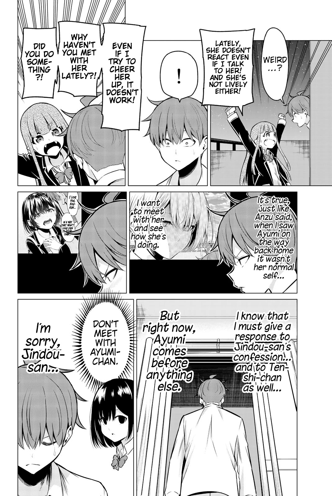 Sekai ka Kanojo ka Erabenai Chapter 33 - Page 28