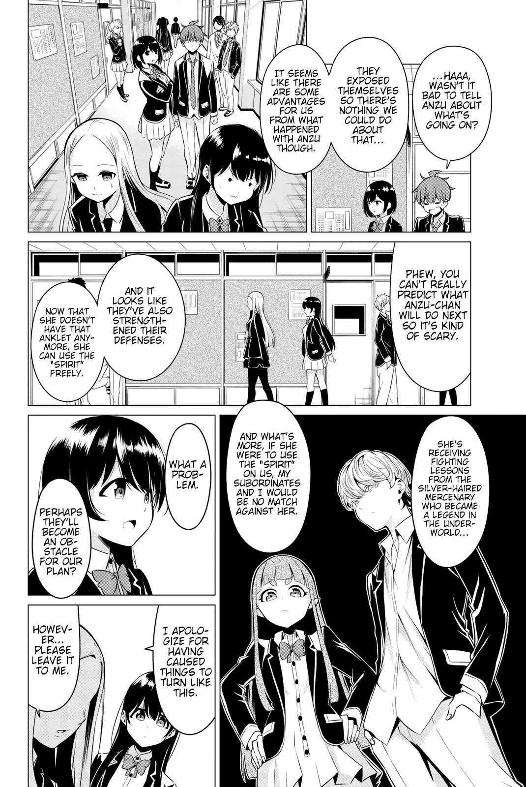 Sekai ka Kanojo ka Erabenai Chapter 33 - Page 7